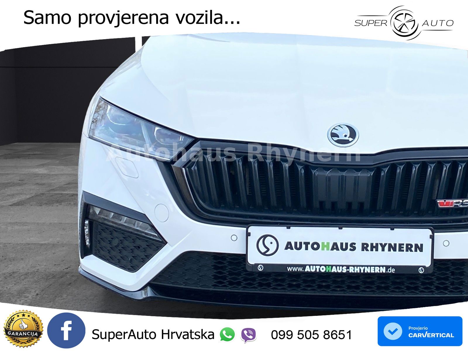 Škoda Octavia Combi RS 2.0 TDI (200 KS) 4x4 DSG LED+GR SJED+ACC