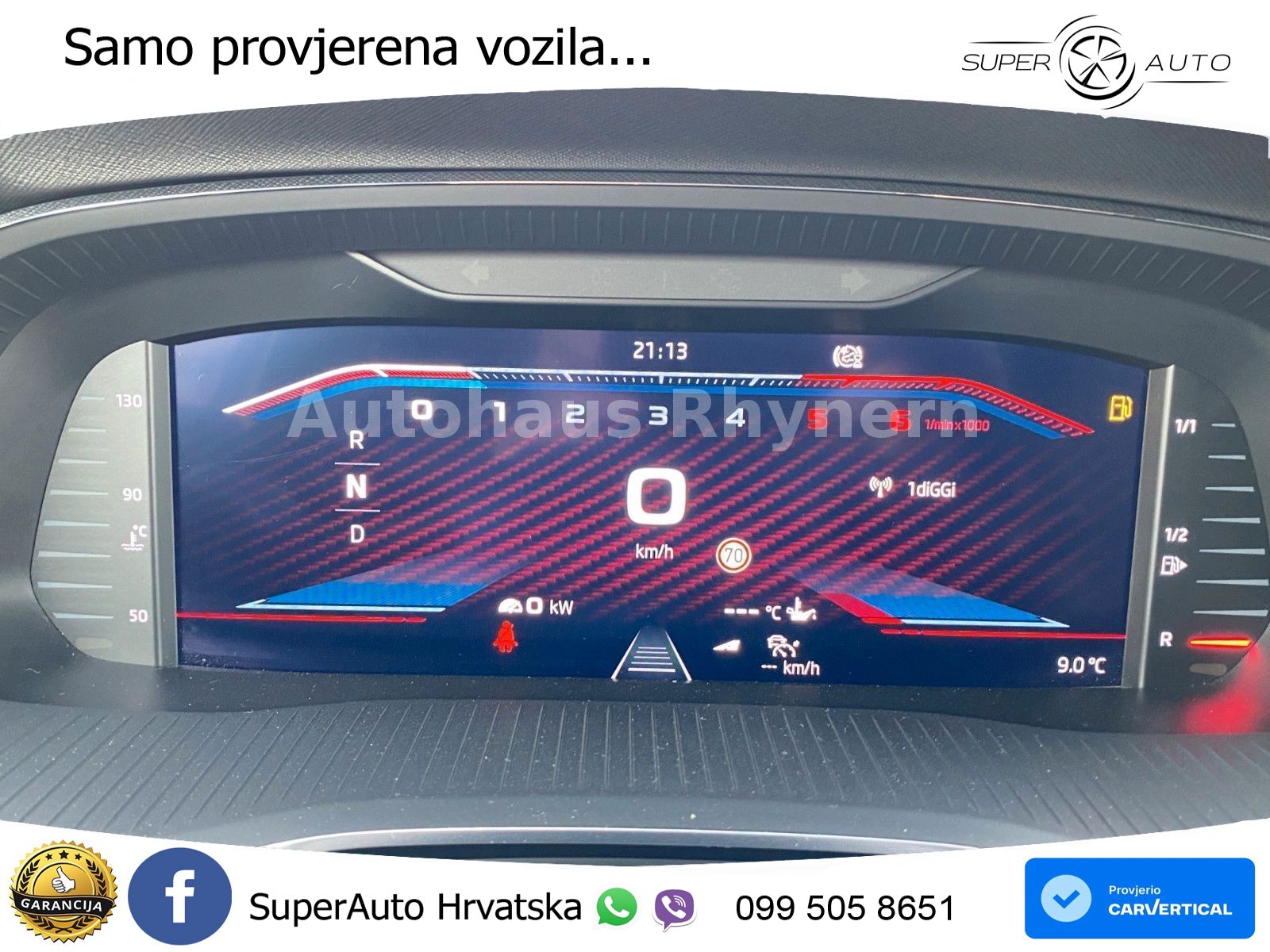 Škoda Octavia Combi RS 2.0 TDI (200 KS) 4x4 DSG LED+GR SJED+ACC