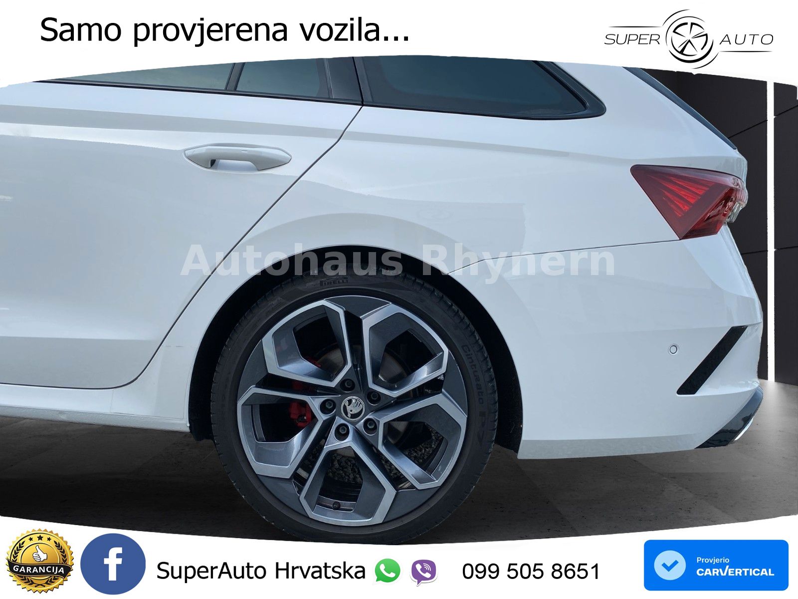 Škoda Octavia Combi RS 2.0 TDI (200 KS) 4x4 DSG LED+GR SJED+ACC