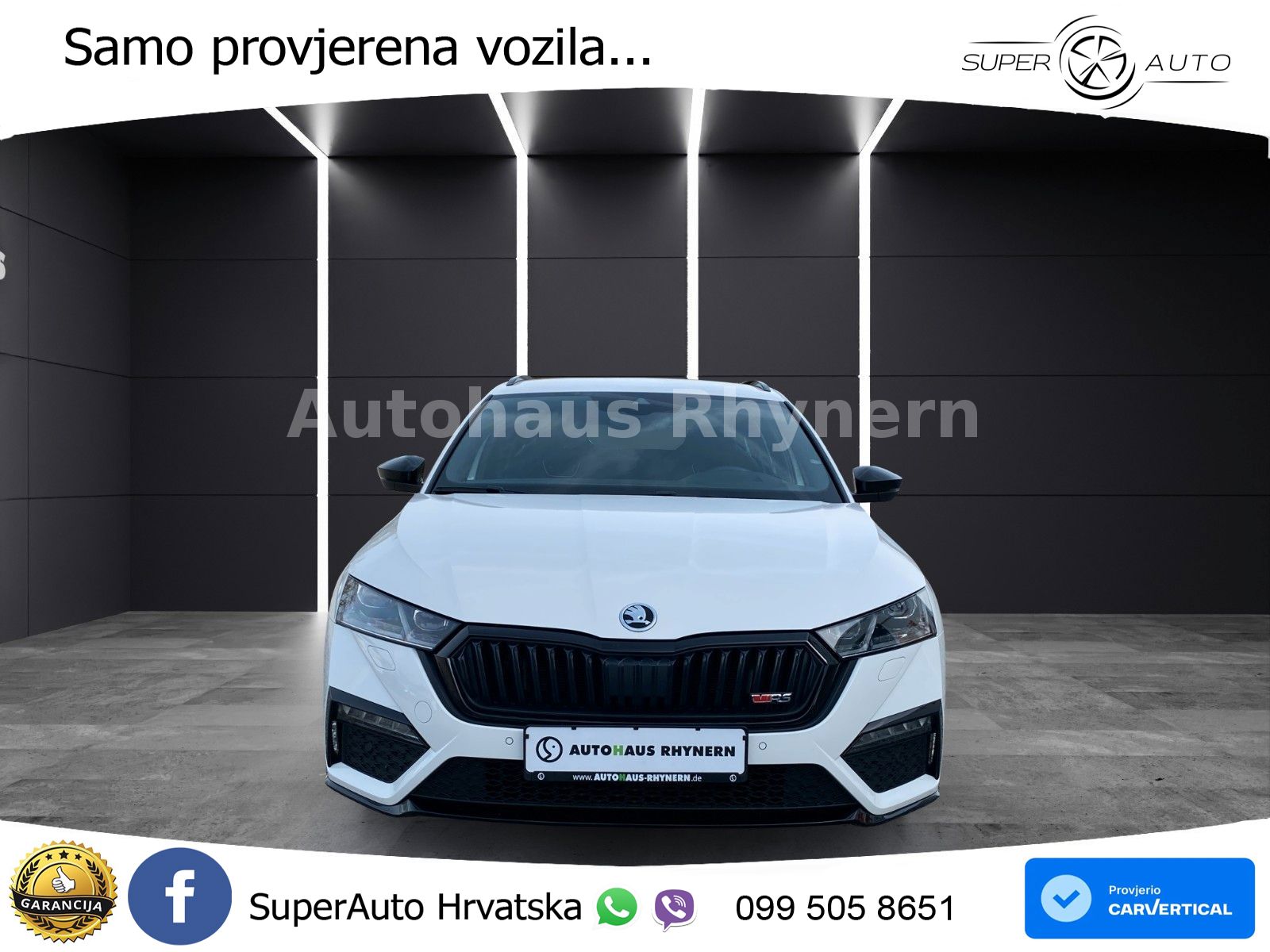 Škoda Octavia Combi RS 2.0 TDI (200 KS) 4x4 DSG LED+GR SJED+ACC