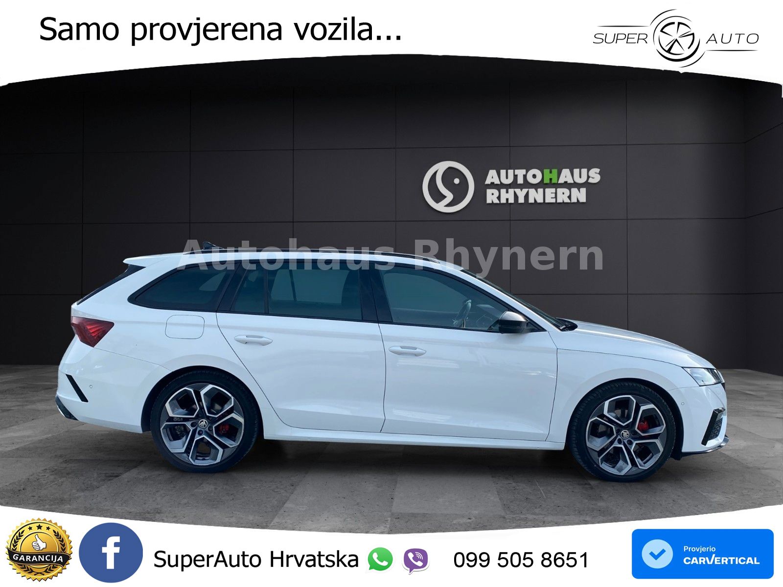 Škoda Octavia Combi RS 2.0 TDI (200 KS) 4x4 DSG LED+GR SJED+ACC