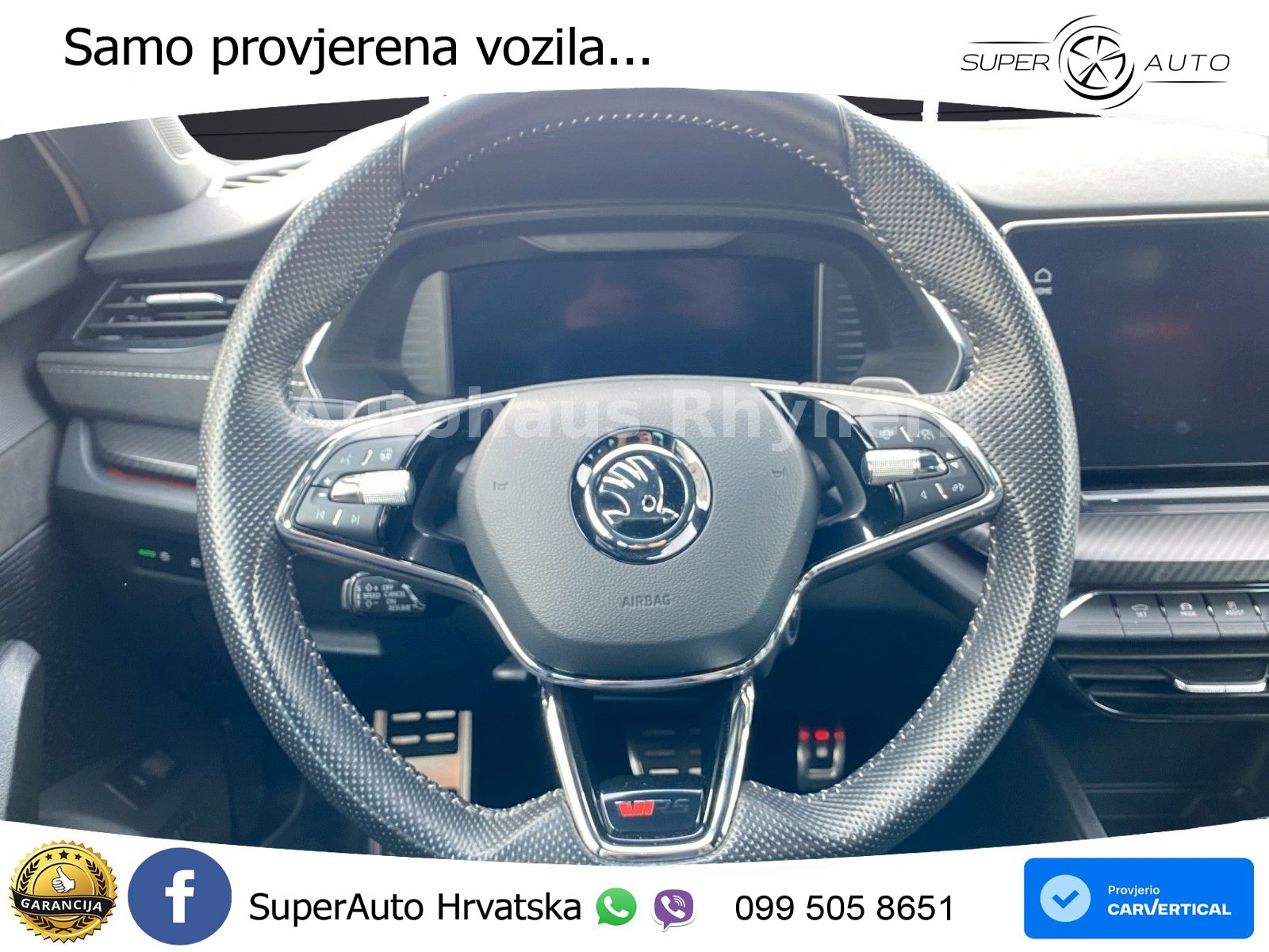 Škoda Octavia Combi RS 2.0 TDI (200 KS) 4x4 DSG LED+GR SJED+ACC