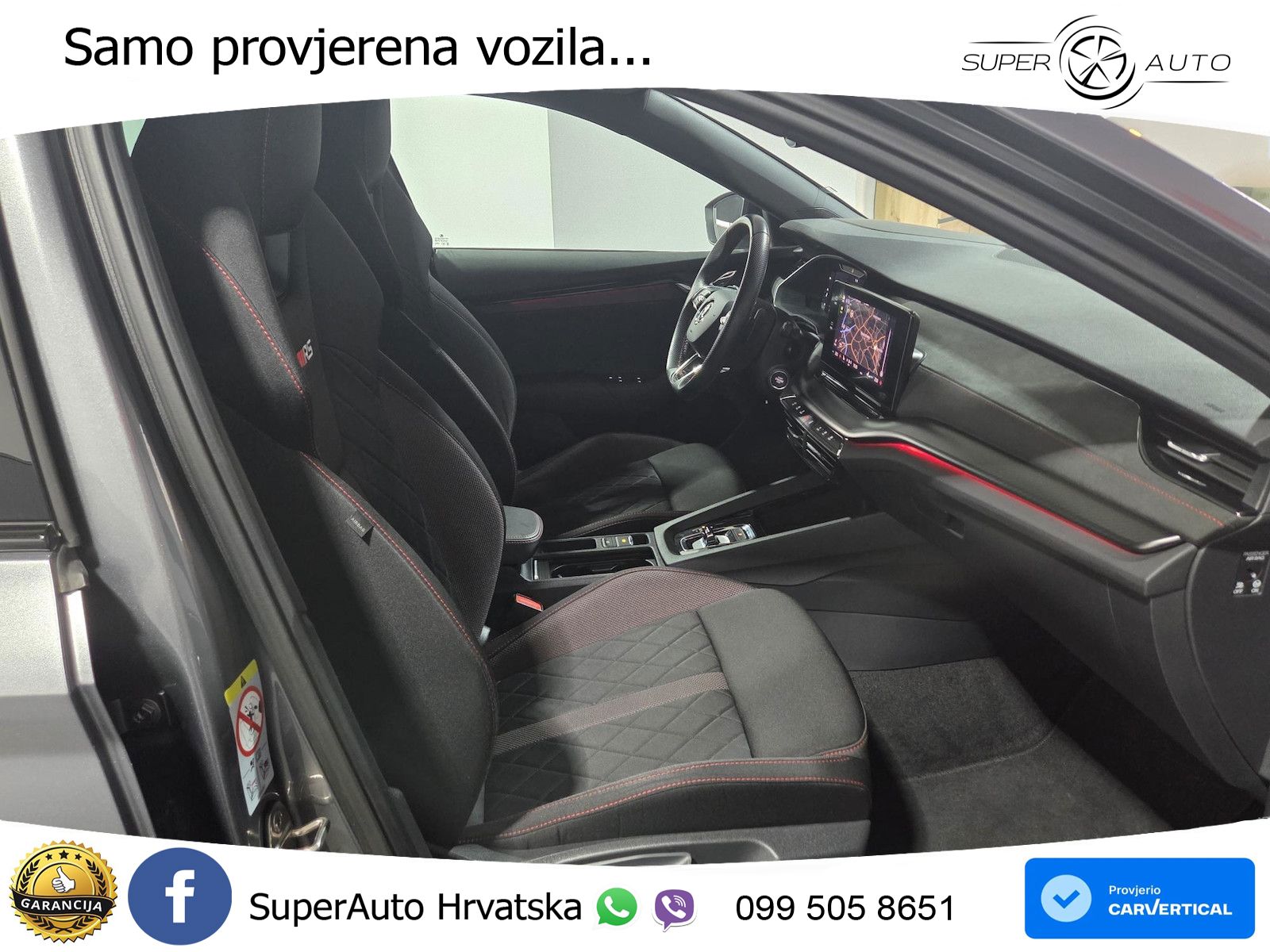 Škoda Octavia Combi RS 2.0 TDI (200 KS) DSG LED+GR SJED+ACC