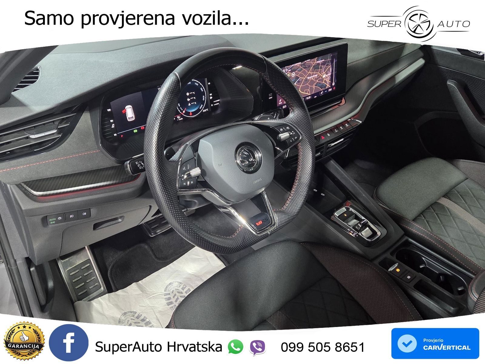 Škoda Octavia Combi RS 2.0 TDI (200 KS) DSG LED+GR SJED+ACC