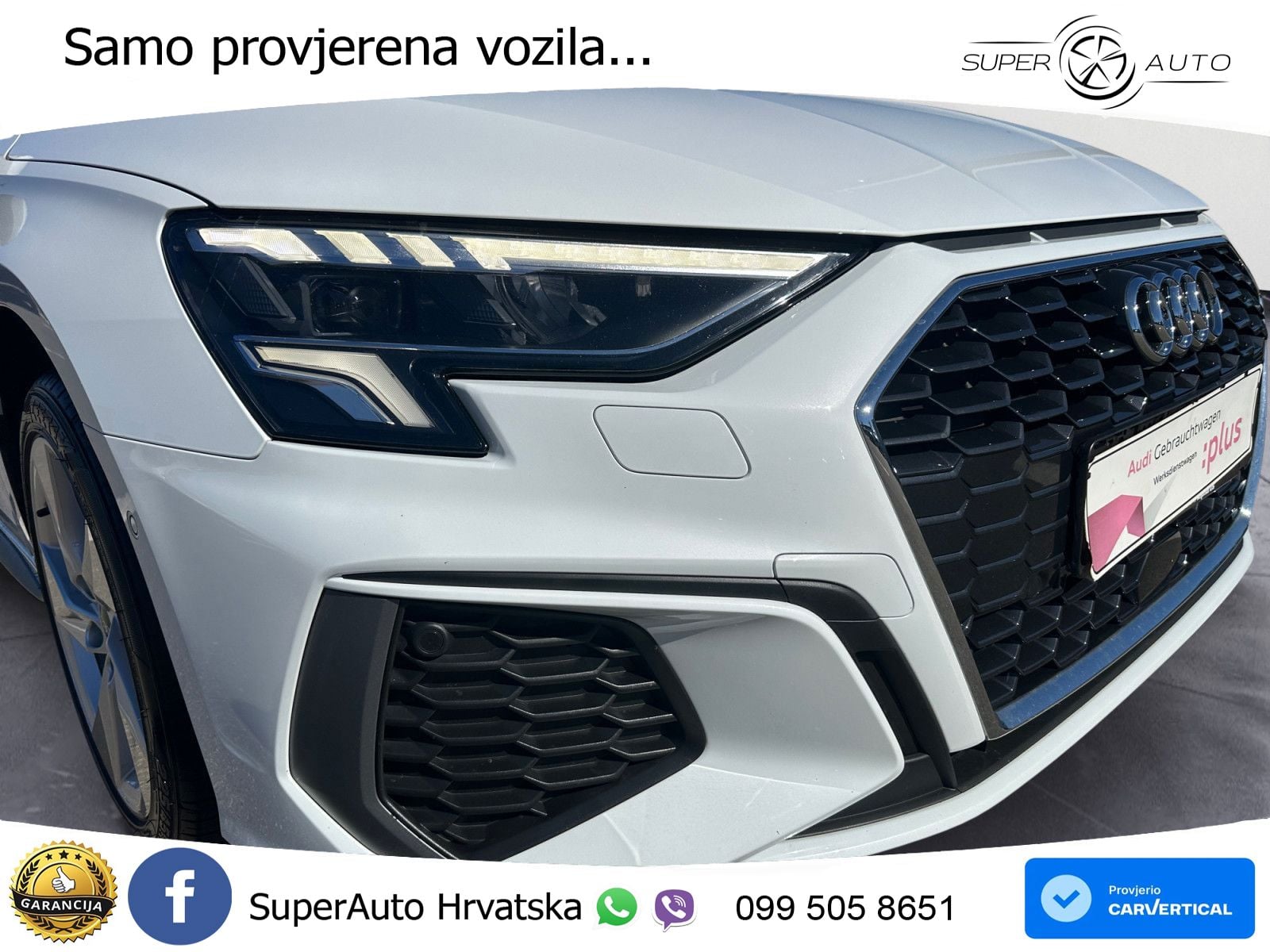 Audi A3 40 TFSIe (204 KS) S tronic S line LED+GR SJED+ACC