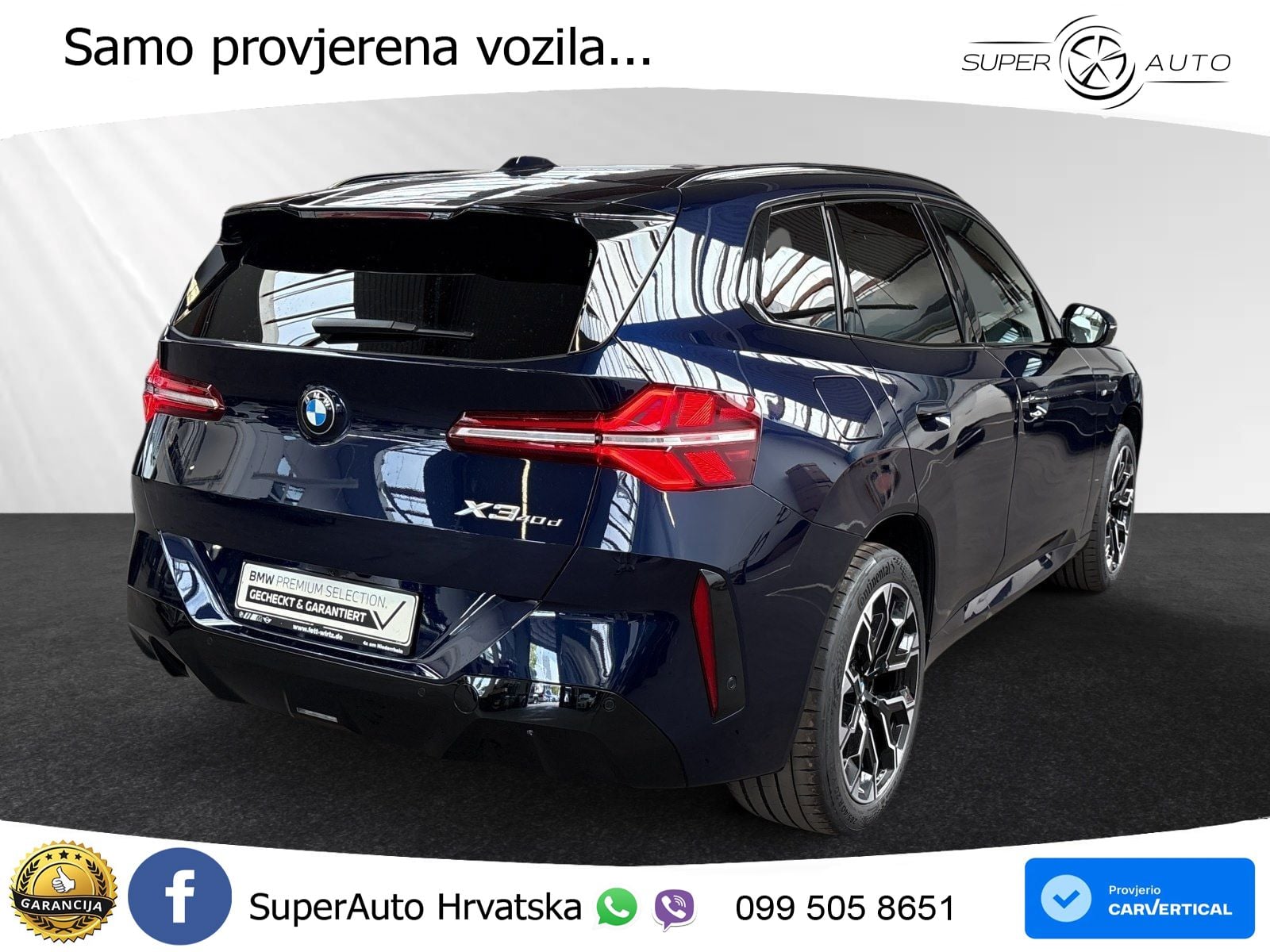 BMW X3 40d xDrive Steptronic M Sport LED+GR SJED+ACC