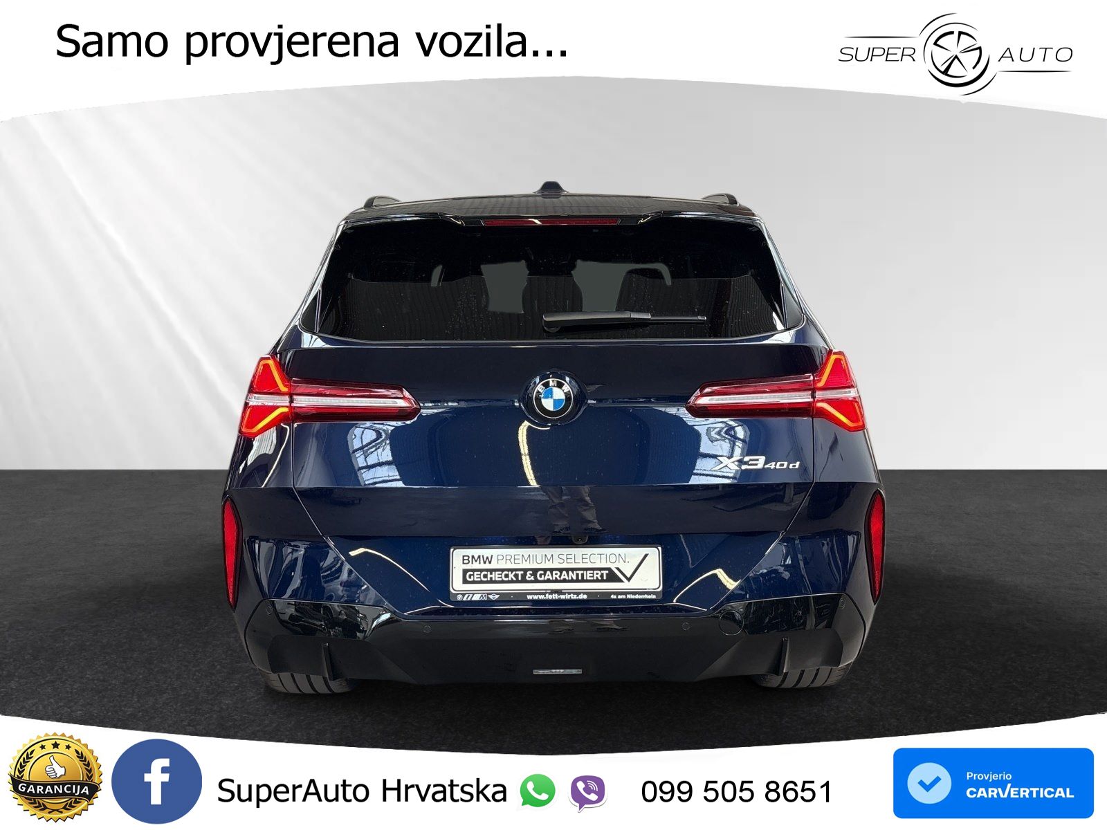 BMW X3 40d xDrive Steptronic M Sport LED+GR SJED+ACC