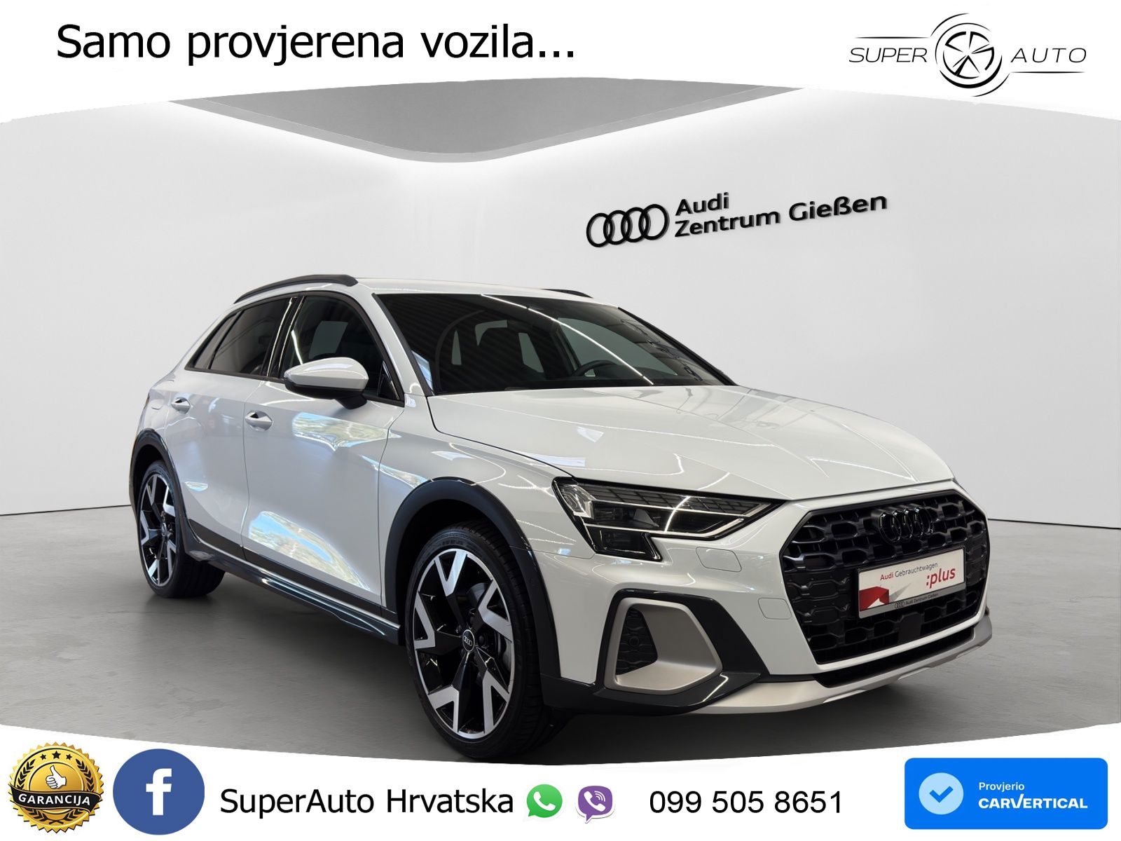 Audi A3 allstreet 35 TFSI (150 KS) S tronic S line MATRIX+GR SJED+KAM
