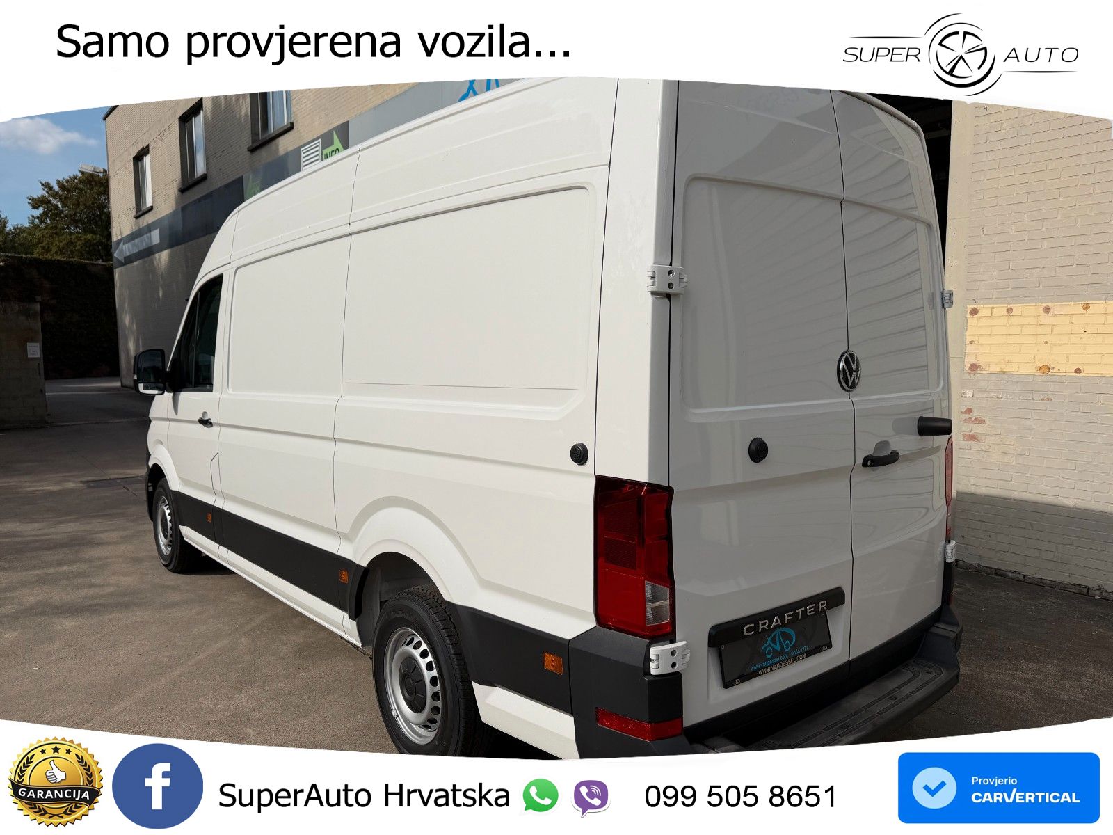 Volkswagen Crafter 2.0 TDI L3H3 *€ 29.900 NETTO* 140 KS