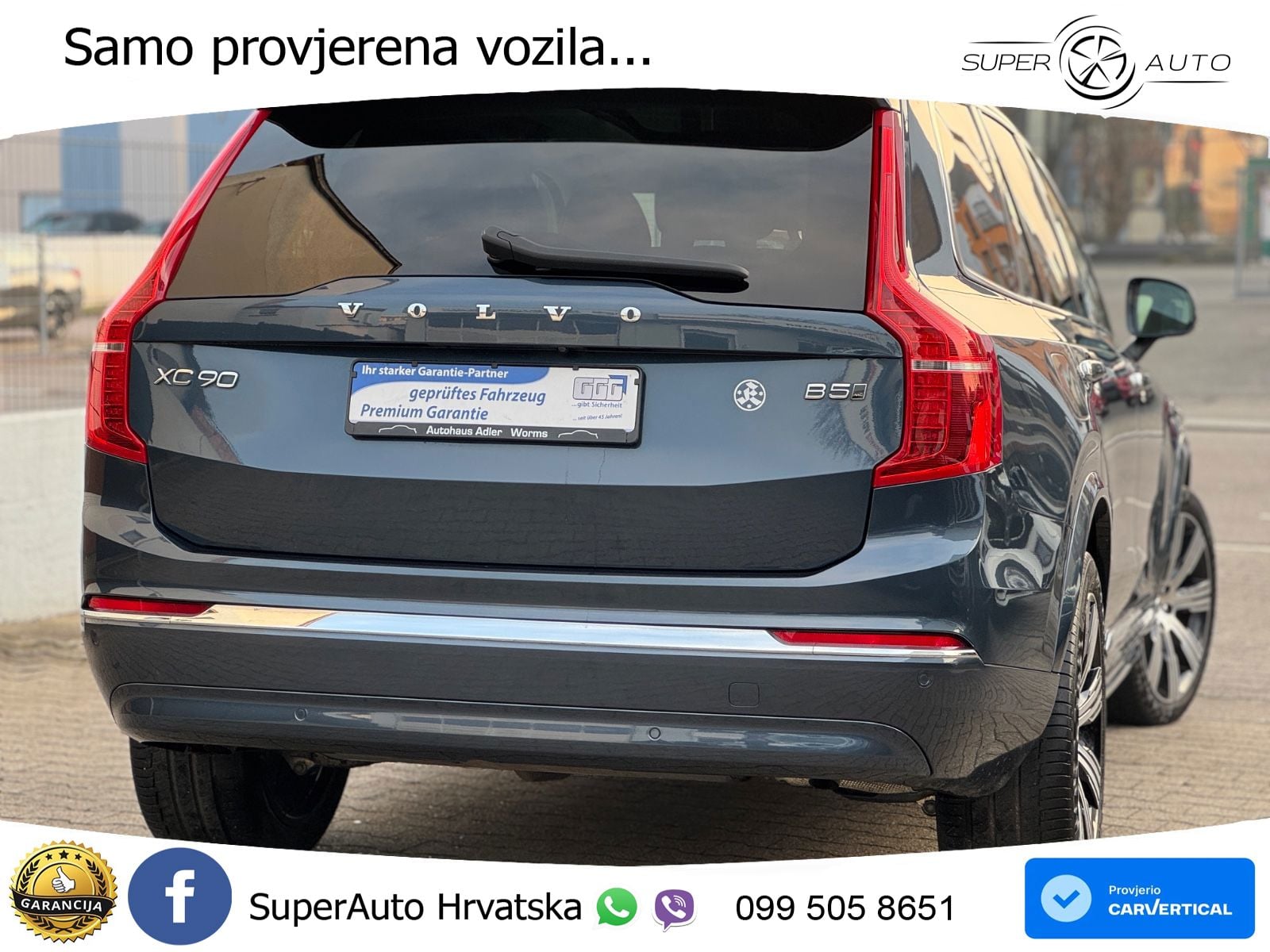 Volvo XC90 2.0 B5 Diesel AWD Automatic LED+GR SJED+ACC