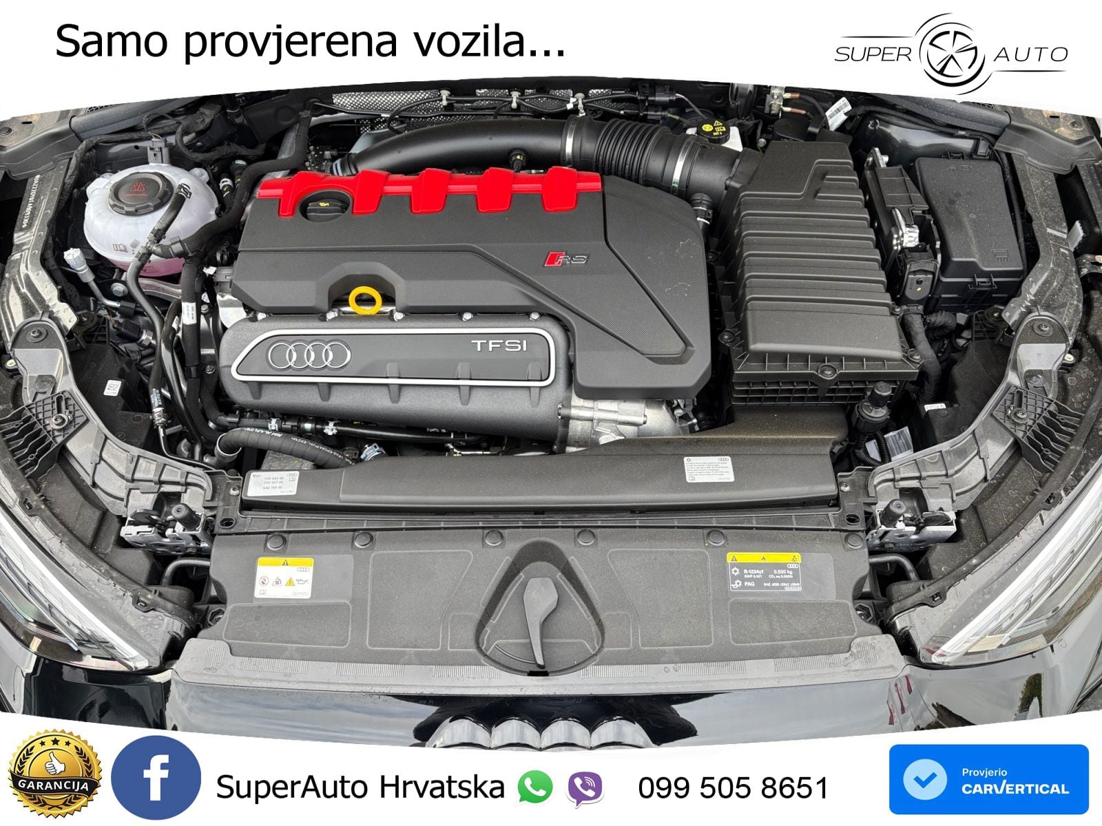 Audi RS3 Sedan 2.5 TFSI (400 KS) quattro S tronic LED+GR SJED+ACC