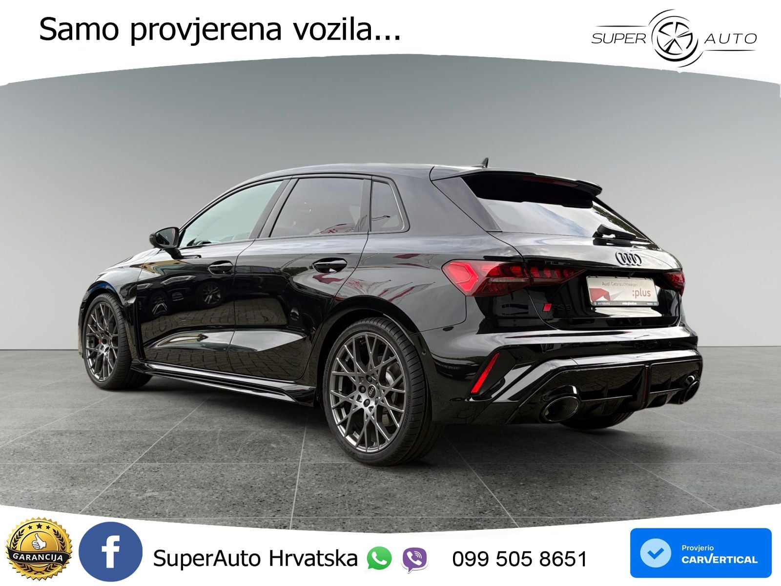 Audi RS3 Sedan 2.5 TFSI (400 KS) quattro S tronic LED+GR SJED+ACC