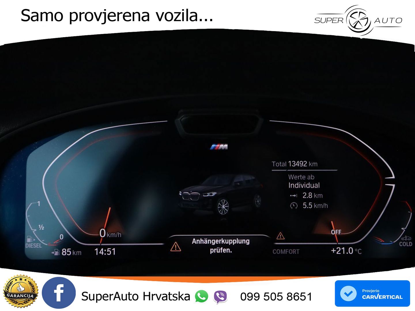 BMW X3 20d xDrive Steptronic M Sport LED+GR SJED+ACC