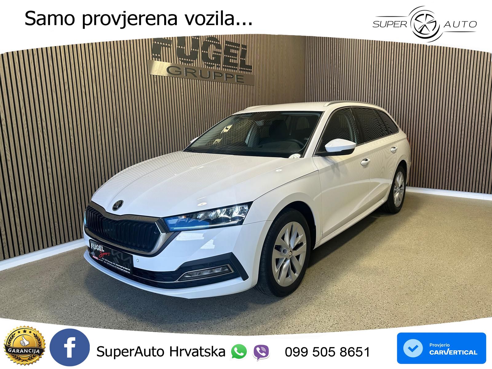 Škoda Octavia Combi 2.0 TDI (116 KS) LED+GR SJED+ACC