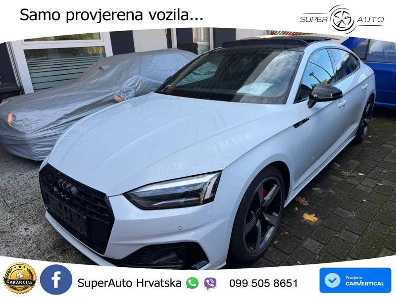 Audi A5 Sportback  40 TFSI (204 KS) S tronic S line LED+GR SJED+ACC