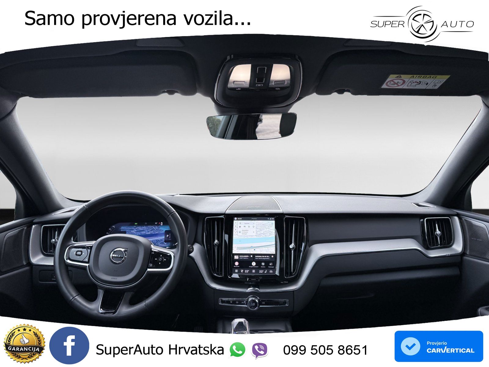Volvo XC60 B4 Diesel AWD Geartronic ACC+GR SJED+360+PANO