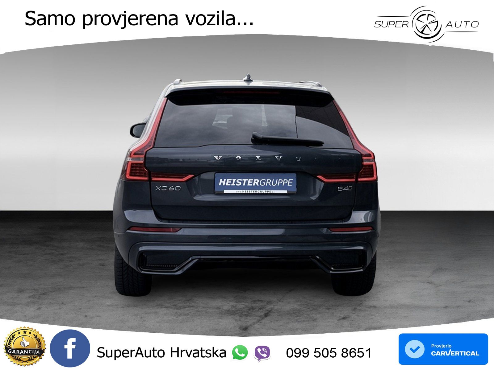 Volvo XC60 B4 Diesel AWD Geartronic ACC+GR SJED+360+PANO