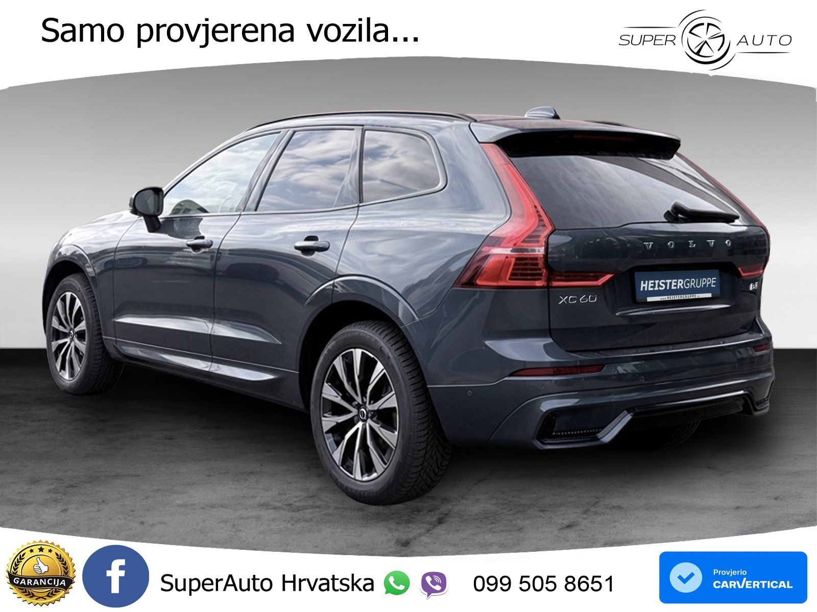 Volvo XC60 B4 Diesel AWD Geartronic ACC+GR SJED+360+PANO