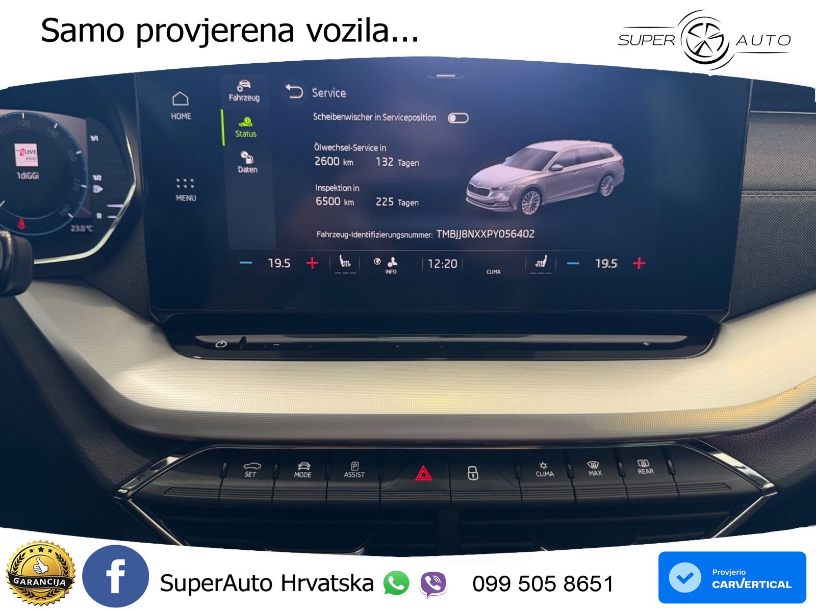 Škoda Octavia Combi 2.0 TDI (150 KS) DSG LED+GR SJED+ACC