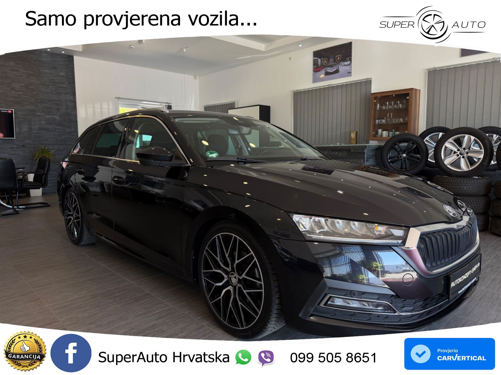 Škoda Octavia Combi 2.0 TDI (150 KS) DSG LED+GR SJED+ACC