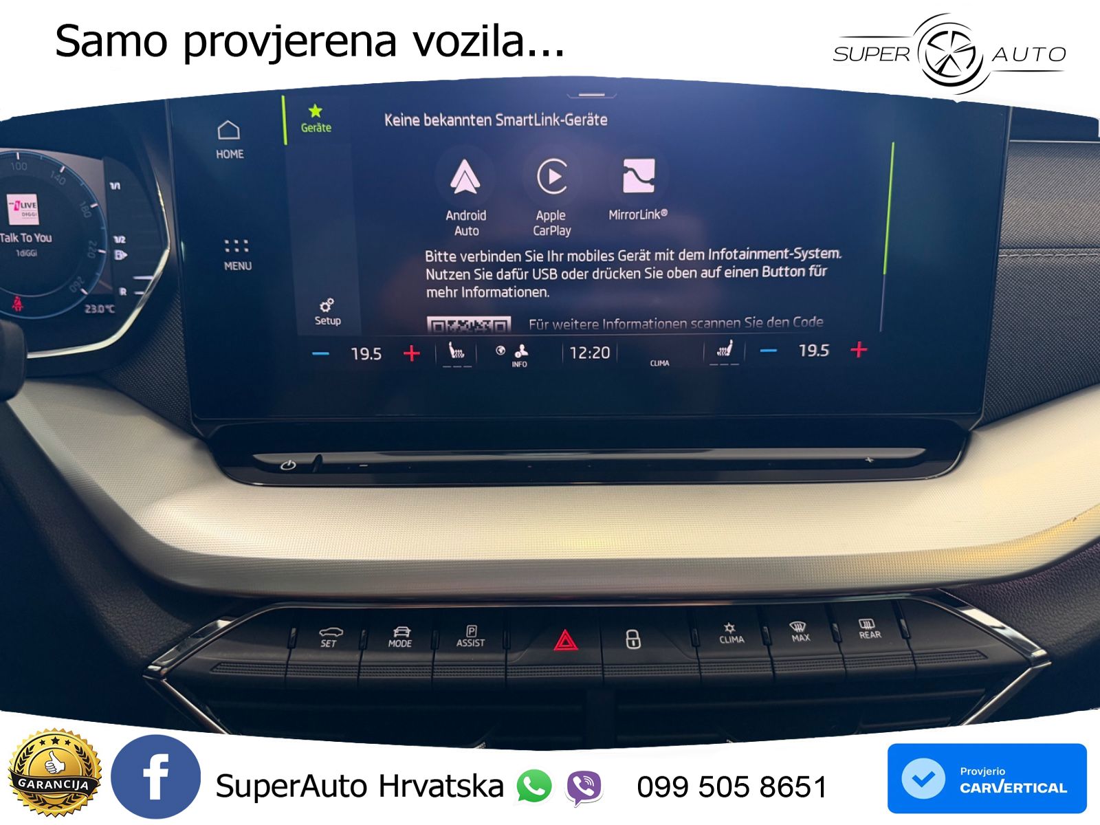 Škoda Octavia Combi 2.0 TDI (150 KS) DSG LED+GR SJED+ACC