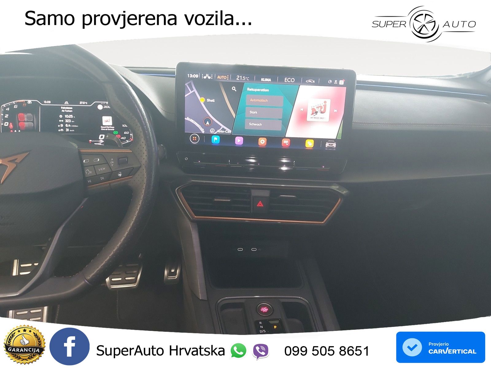Cupra Formentor 1.4 TSI (245 KS) e-Hybrid DSG VZ LED+GR SJED+ACC