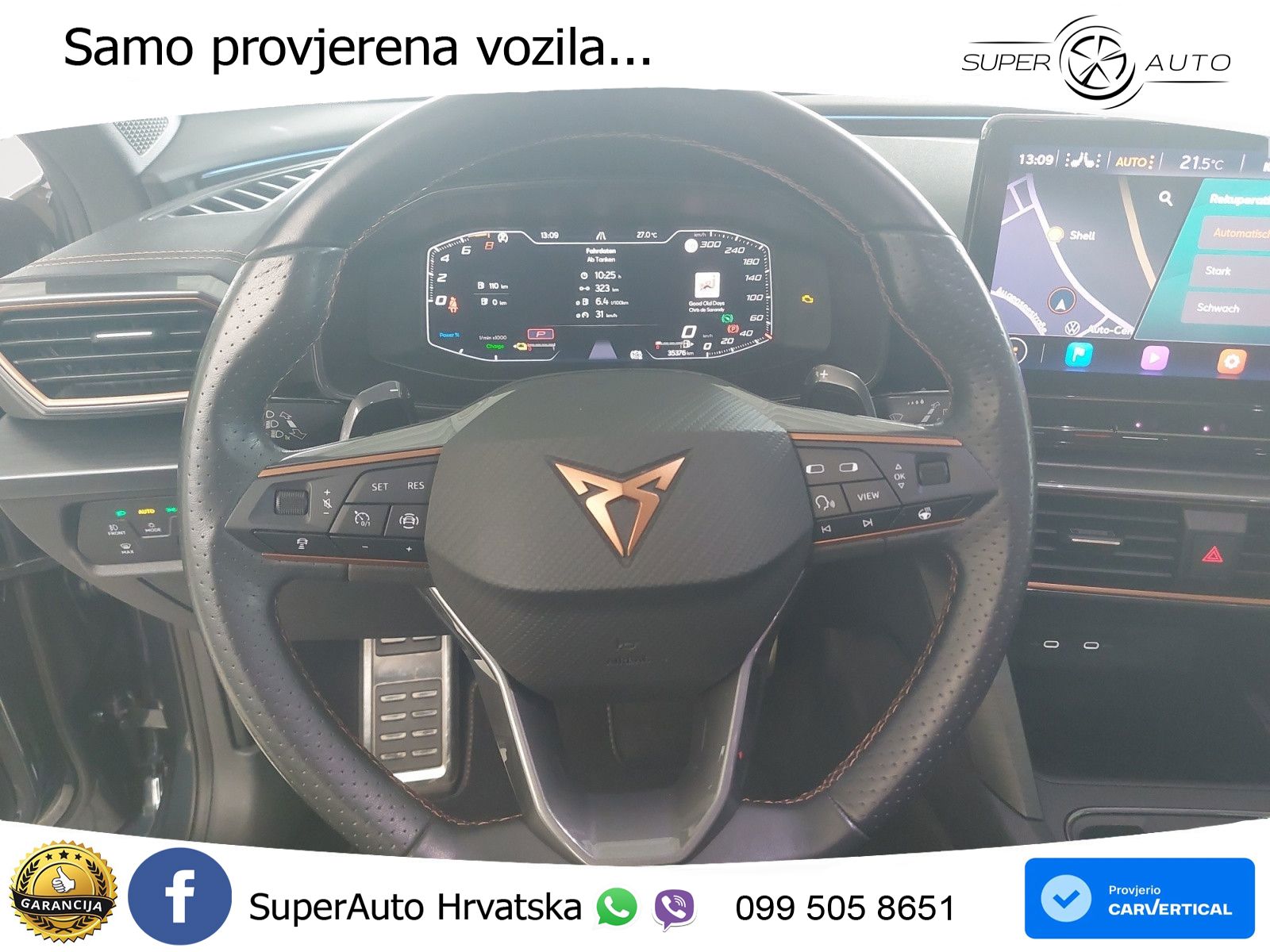 Cupra Formentor 1.4 TSI (245 KS) e-Hybrid DSG VZ LED+GR SJED+ACC