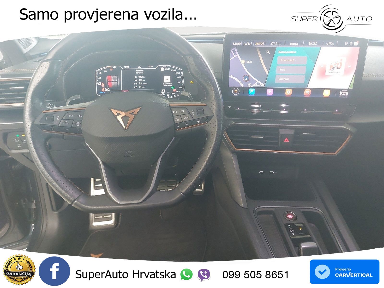 Cupra Formentor 1.4 TSI (245 KS) e-Hybrid DSG VZ LED+GR SJED+ACC