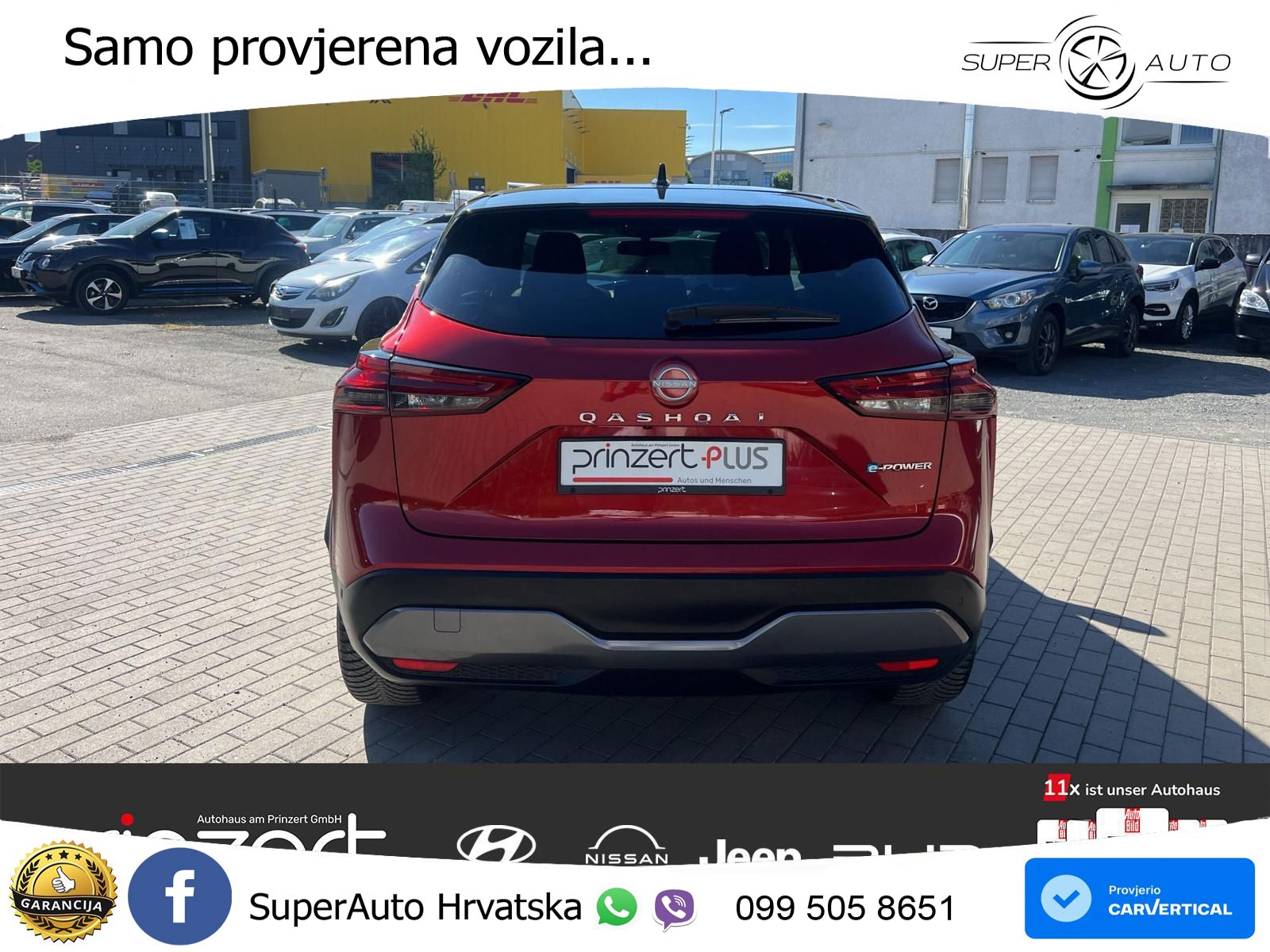Nissan Qashqai e-POWER 1.5 VC-T (190 KS) Automatic Tekna LED+GR SJED+ACC