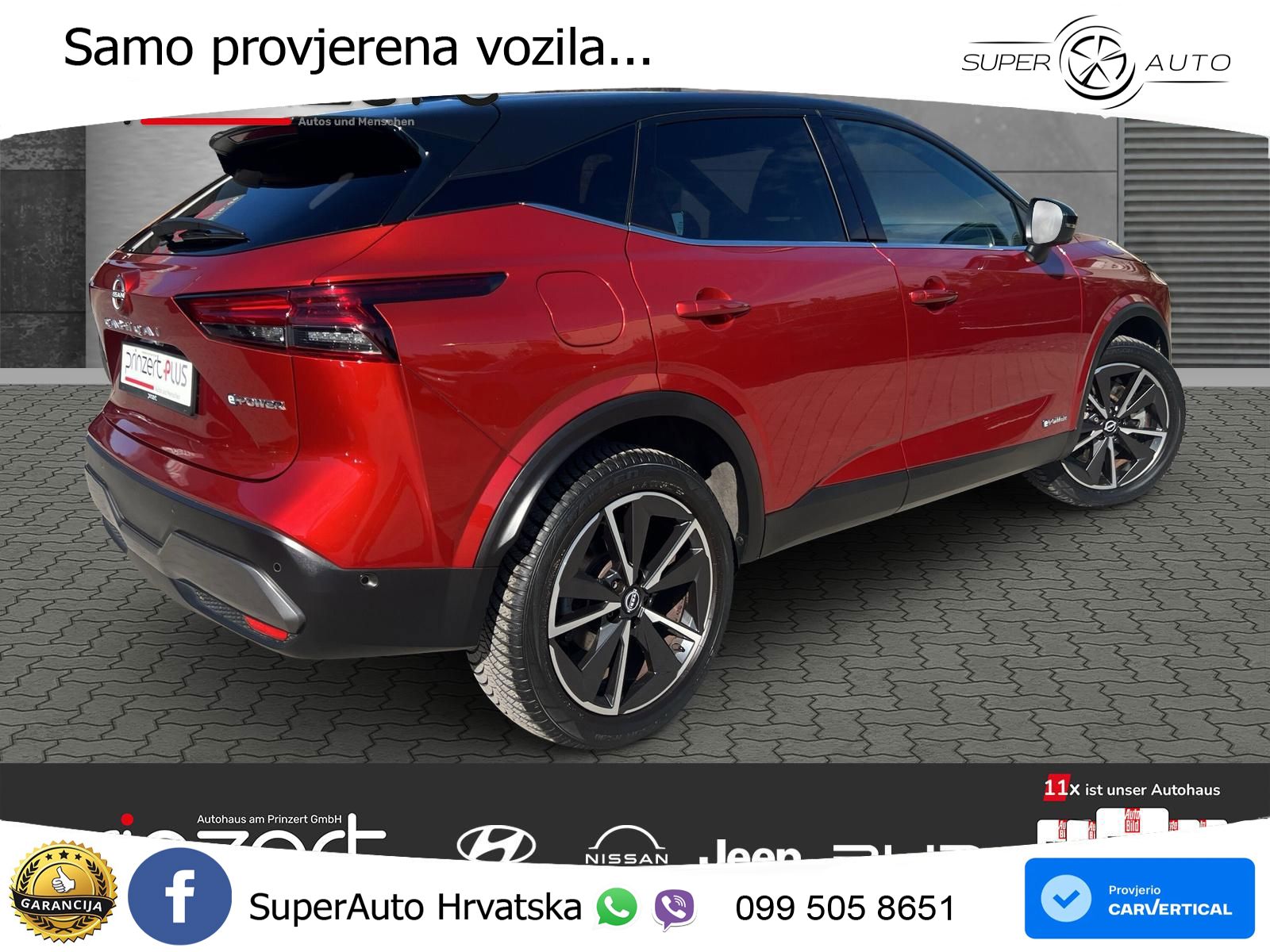 Nissan Qashqai e-POWER 1.5 VC-T (190 KS) Automatic Tekna LED+GR SJED+ACC