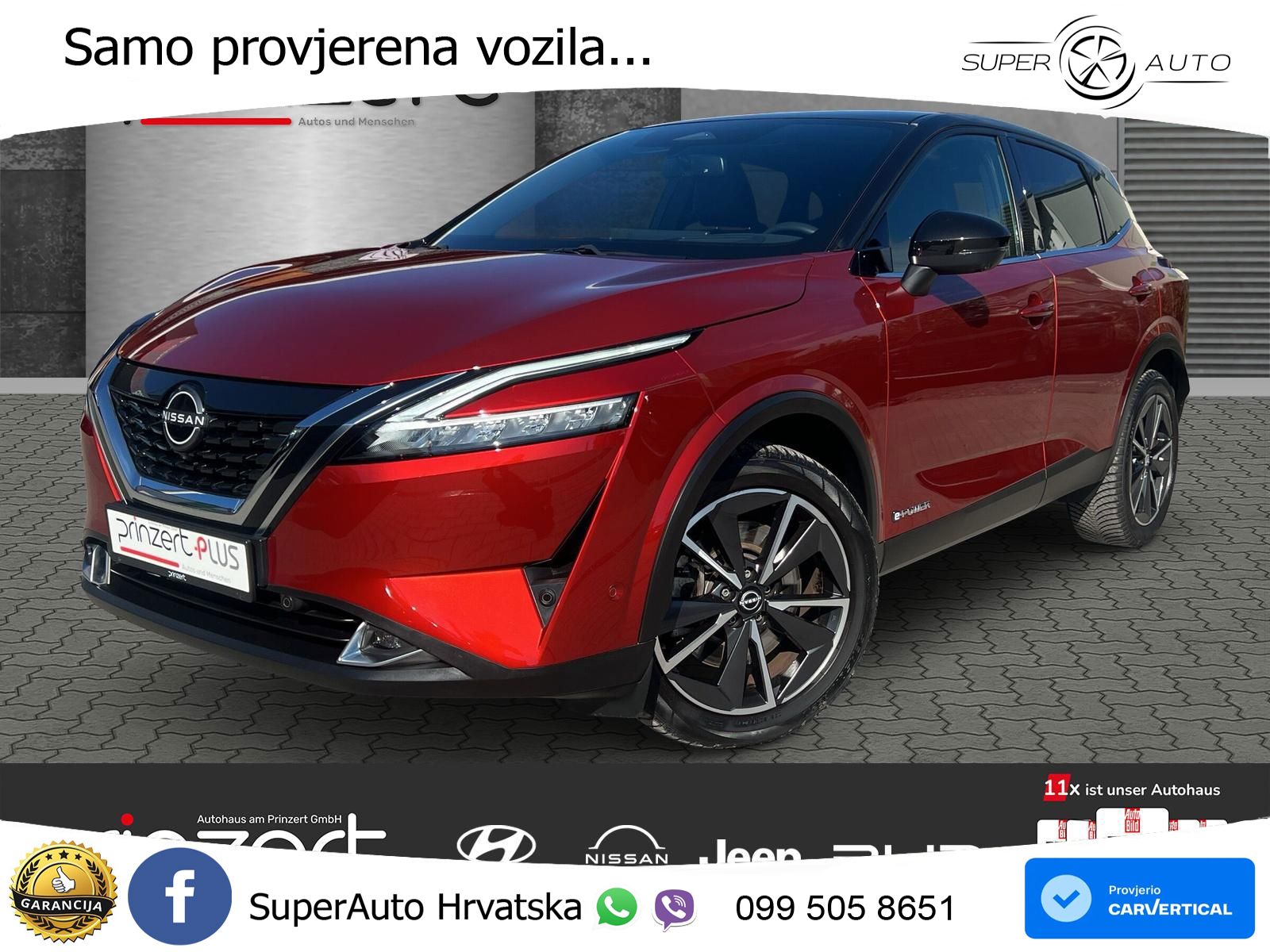 Nissan Qashqai e-POWER 1.5 VC-T (190 KS) Automatic Tekna LED+GR SJED+ACC