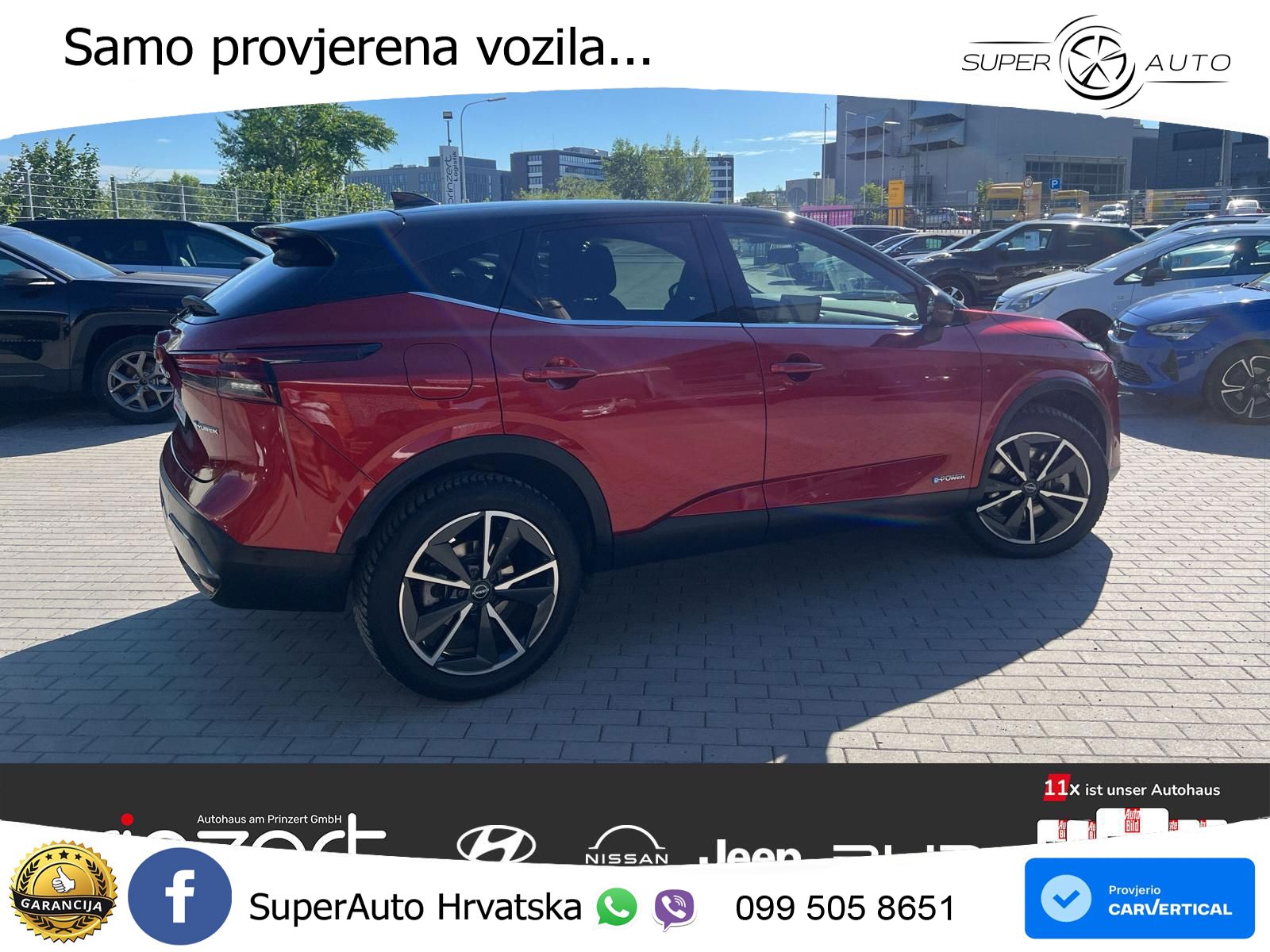 Nissan Qashqai e-POWER 1.5 VC-T (190 KS) Automatic Tekna LED+GR SJED+ACC