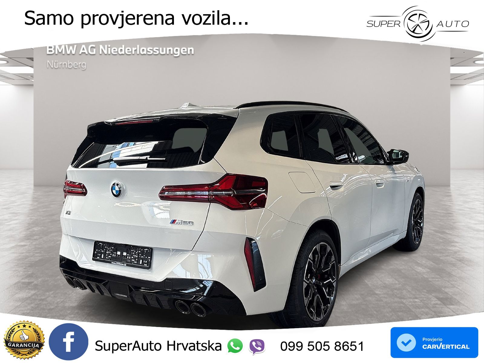 BMW X3 M50 xDrive Steptronic M Sport ACC+GR SJED+360+PANO