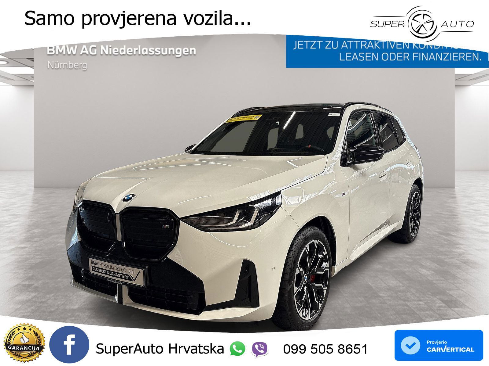 BMW X3 M50 xDrive Steptronic M Sport ACC+GR SJED+360+PANO