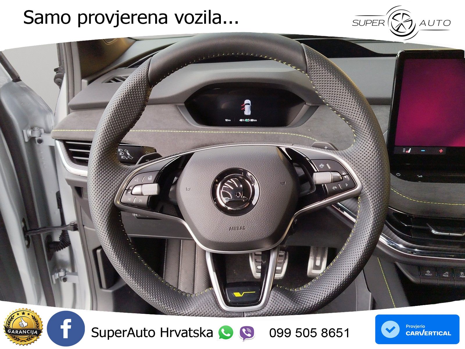 Škoda Enyaq iV RS 82 kWh (340 KS) AWD LED+GR SJED+ACC