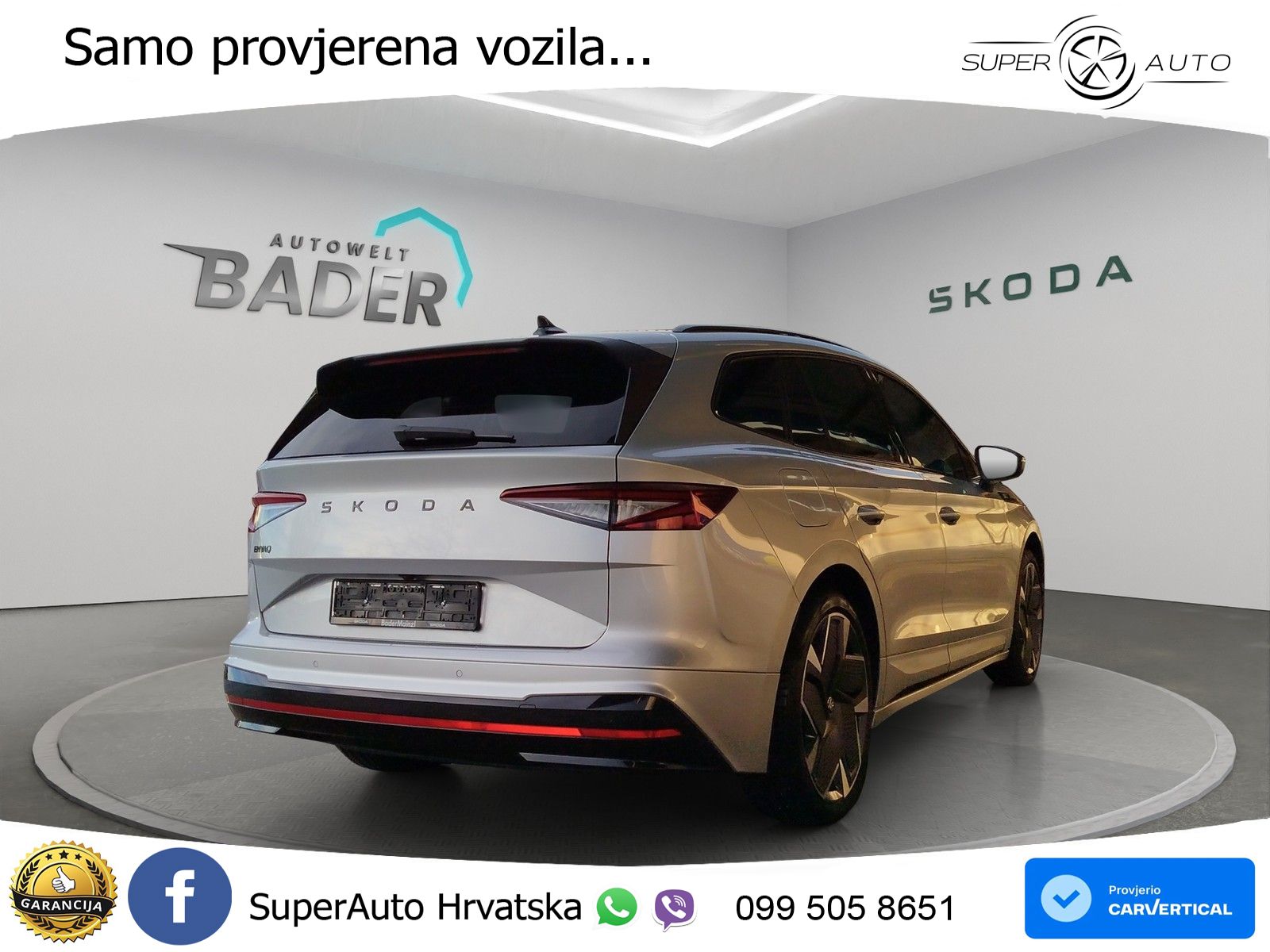 Škoda Enyaq iV RS 82 kWh (340 KS) AWD LED+GR SJED+ACC