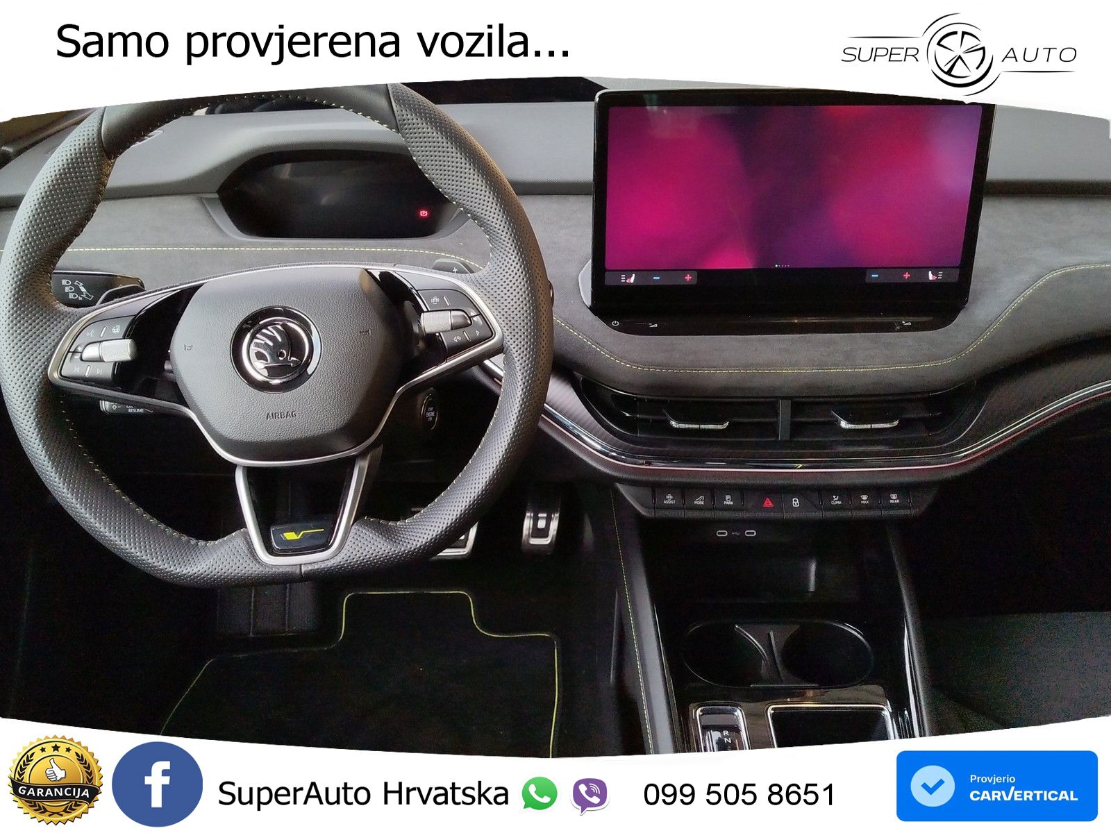 Škoda Enyaq iV RS 82 kWh (340 KS) AWD LED+GR SJED+ACC