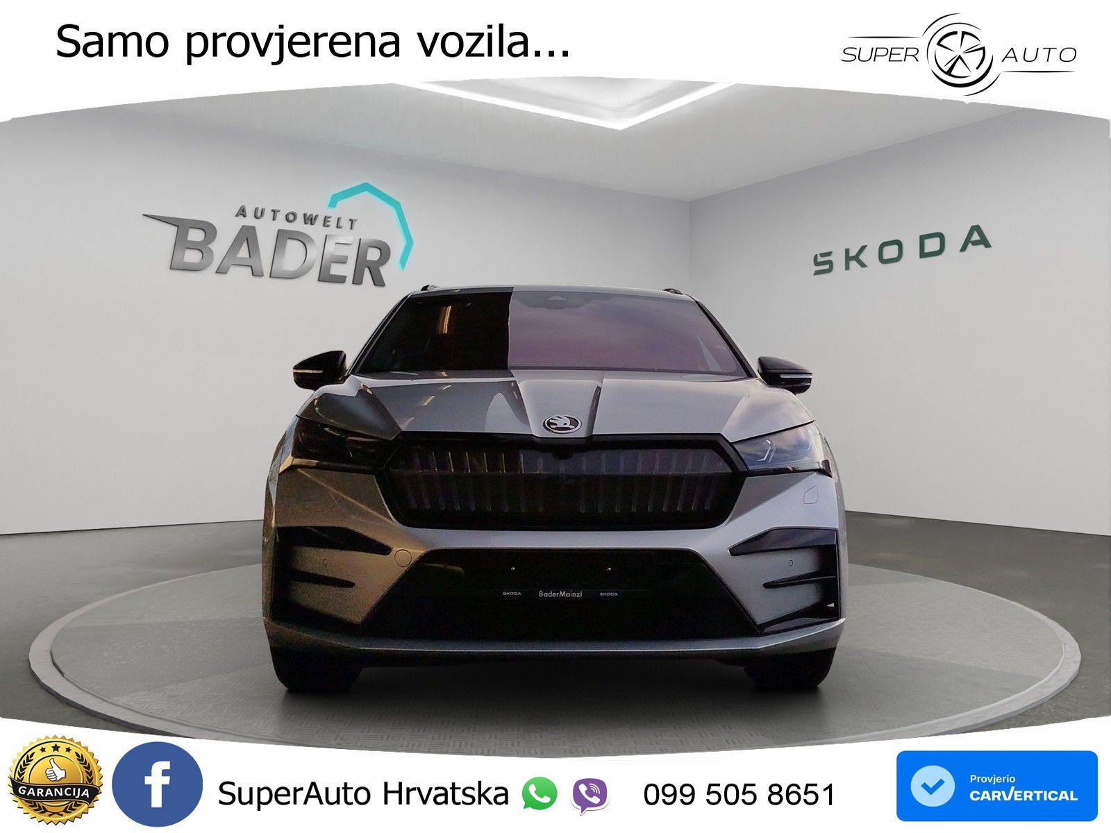 Škoda Enyaq iV RS 82 kWh (340 KS) AWD LED+GR SJED+ACC