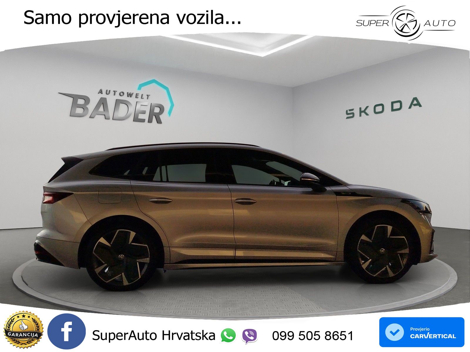Škoda Enyaq iV RS 82 kWh (340 KS) AWD LED+GR SJED+ACC