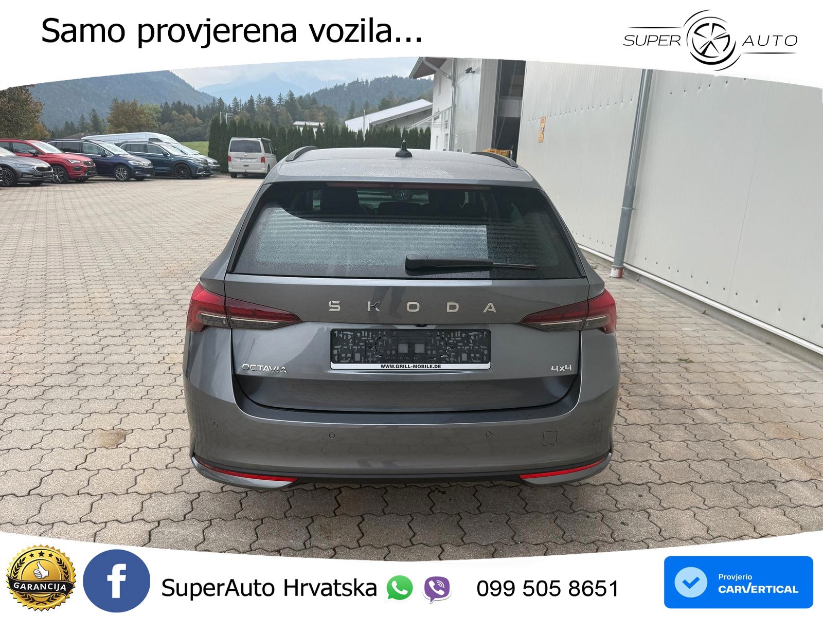 Škoda Octavia Combi 2.0 TSI (204 KS) 4x4 DSG Selection LED+GR SJED+ACC