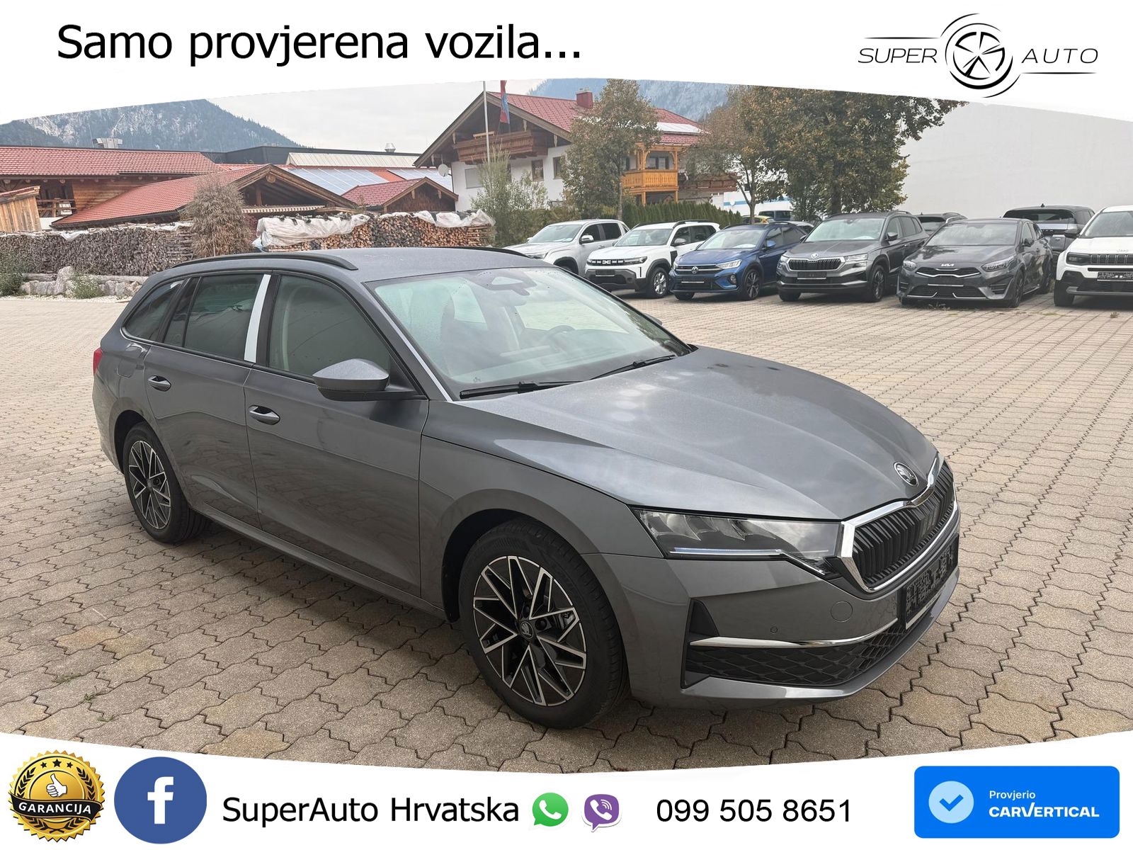 Škoda Octavia Combi 2.0 TSI (204 KS) 4x4 DSG Selection LED+GR SJED+ACC