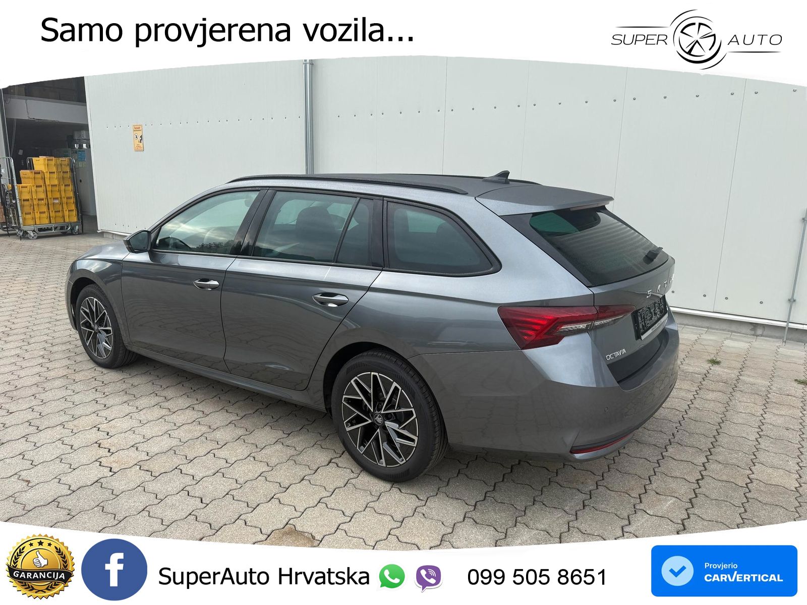 Škoda Octavia Combi 2.0 TSI (204 KS) 4x4 DSG Selection LED+GR SJED+ACC