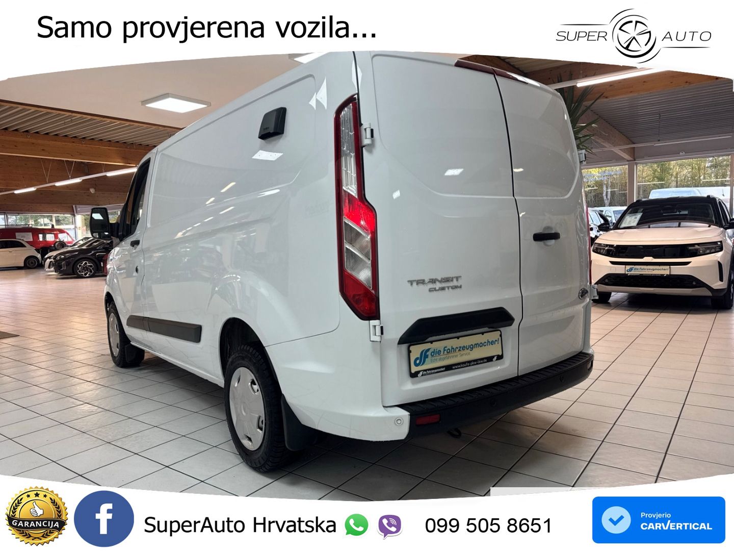 Ford Transit Custom Kasten 280 L1 Trend DAB Notbremsa 131 KS