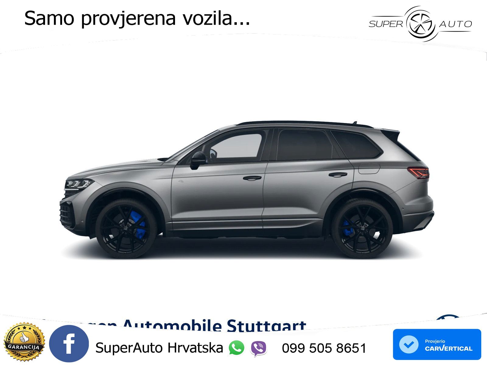 Volkswagen Touareg R 3.0 V6 TFSI (462 KS) 4MOTION Tiptronic ZRAČNI+ACC+GR SJED+KAM+PANO