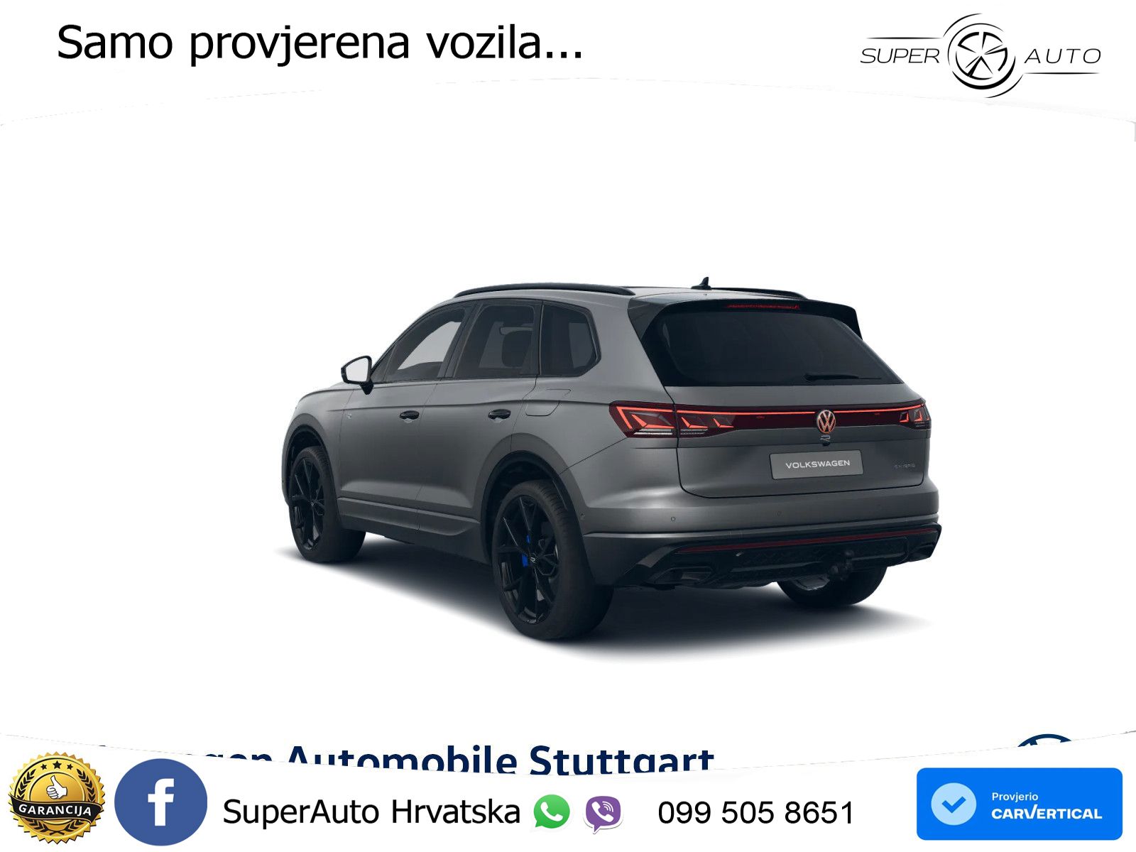 Volkswagen Touareg R 3.0 V6 TFSI (462 KS) 4MOTION Tiptronic ZRAČNI+ACC+GR SJED+KAM+PANO