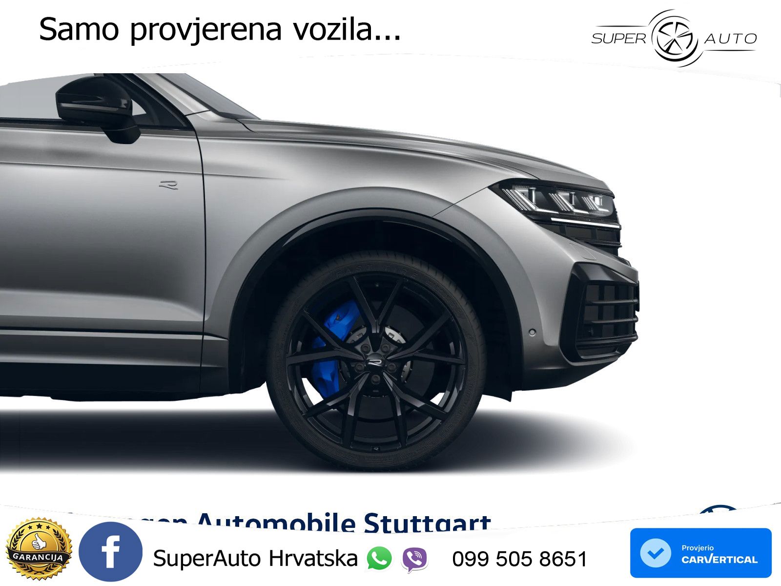 Volkswagen Touareg R 3.0 V6 TFSI (462 KS) 4MOTION Tiptronic ZRAČNI+ACC+GR SJED+KAM+PANO