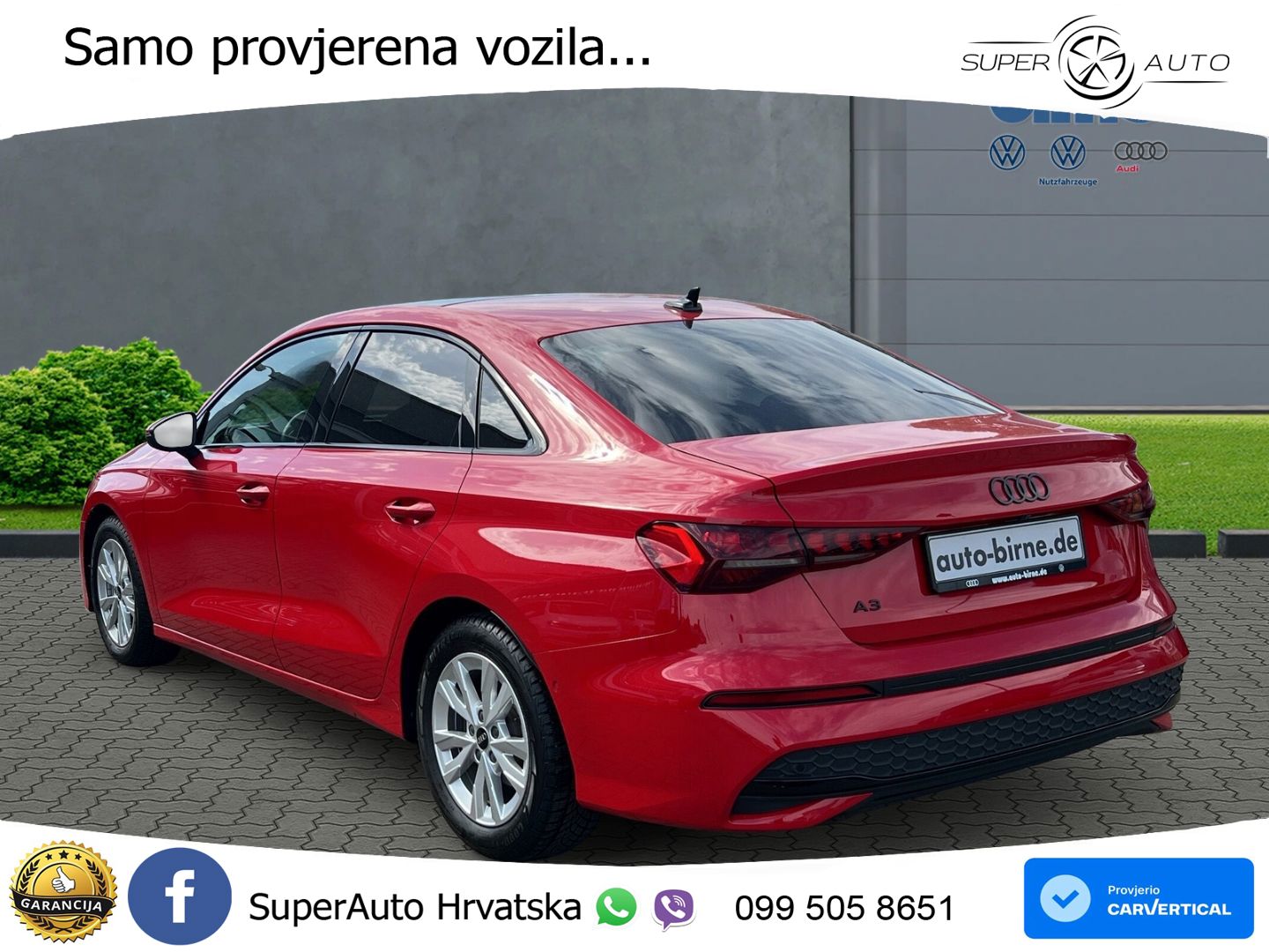 Audi A3 Limuzina 35 TFSI (150 KS) S tronic advanced MATRIX+GR SJED+KAM