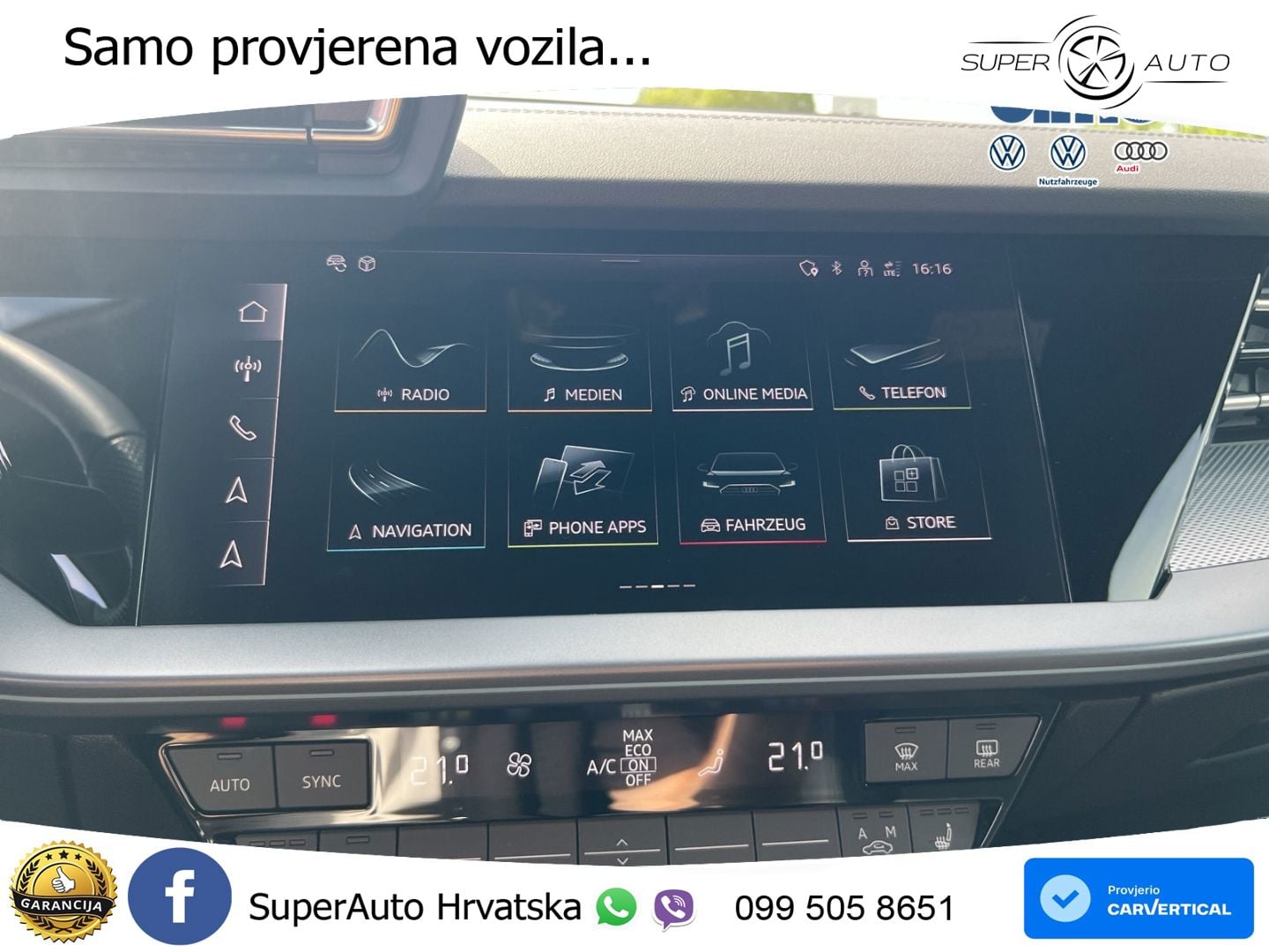 Audi A3 Limuzina 35 TFSI (150 KS) S tronic advanced MATRIX+GR SJED+KAM