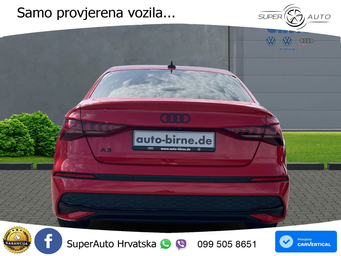 Audi A3 Limuzina 35 TFSI (150 KS) S tronic advanced MATRIX+GR SJED+KAM
