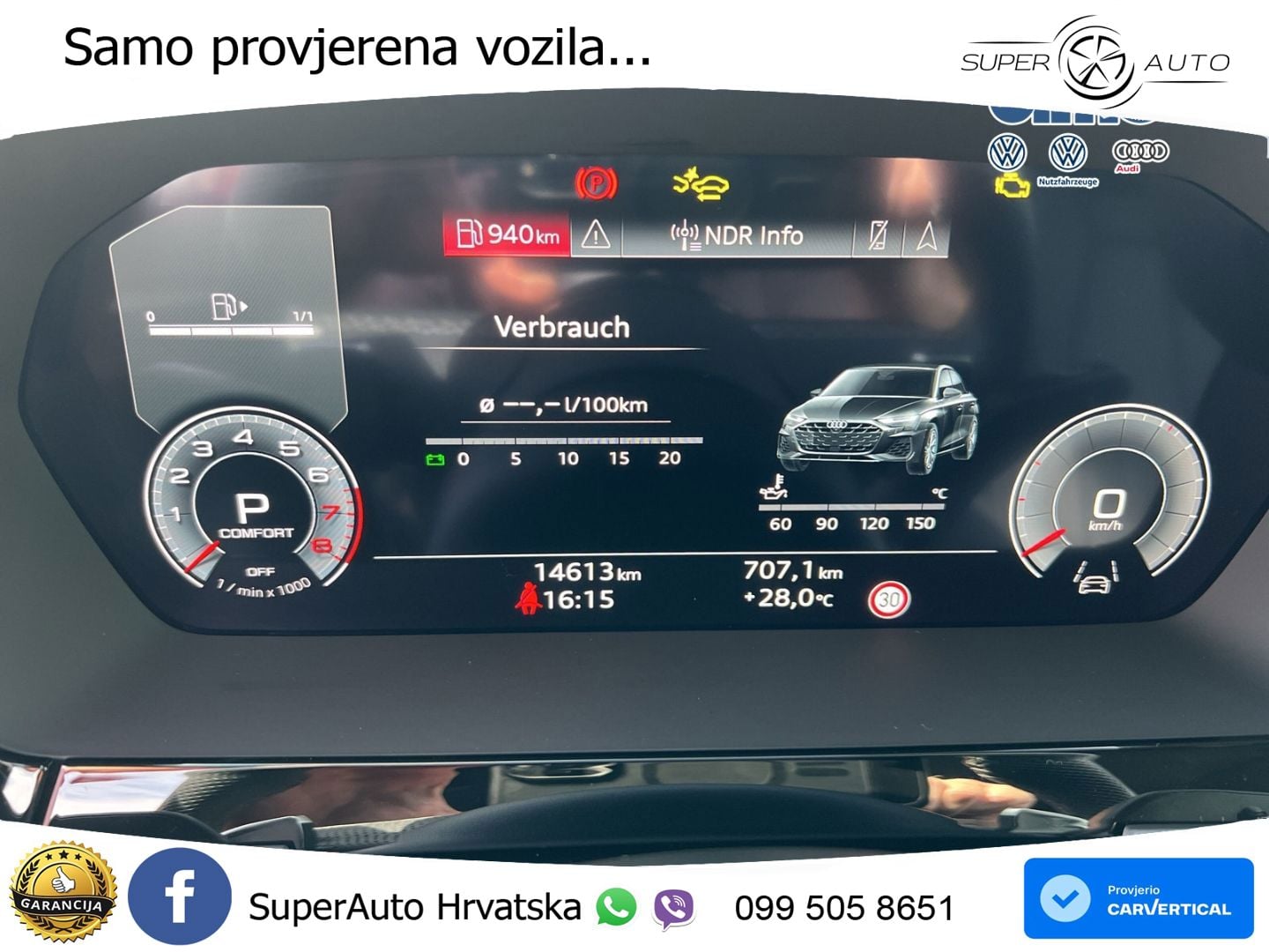 Audi A3 Limuzina 35 TFSI (150 KS) S tronic advanced MATRIX+GR SJED+KAM